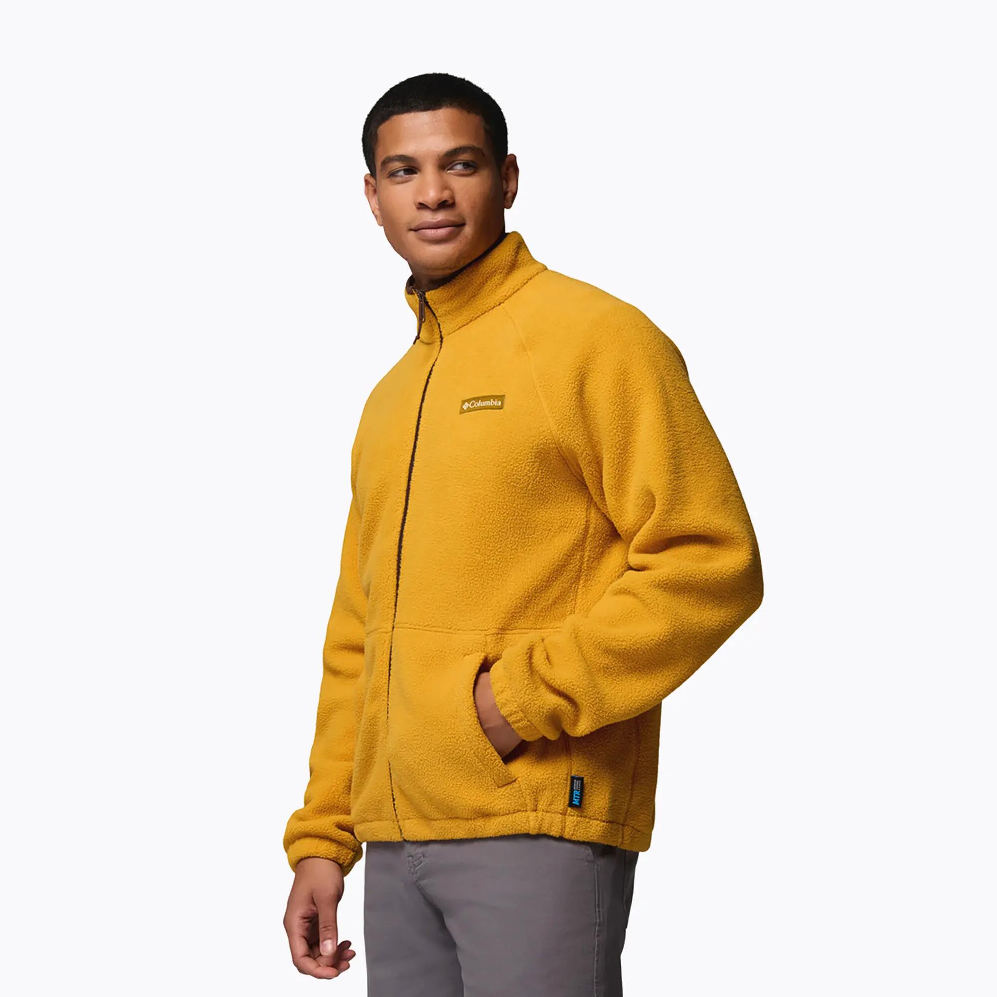Sudadera polar para hombre Columbia Timber Crest MTR Fleece Full Zip 5/7