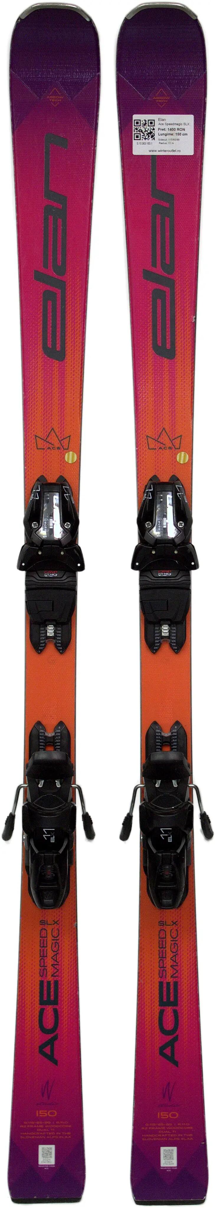 Használt síléc kötéssel - Elan Ace Speedmagic SLX 2025 145cm 2/5