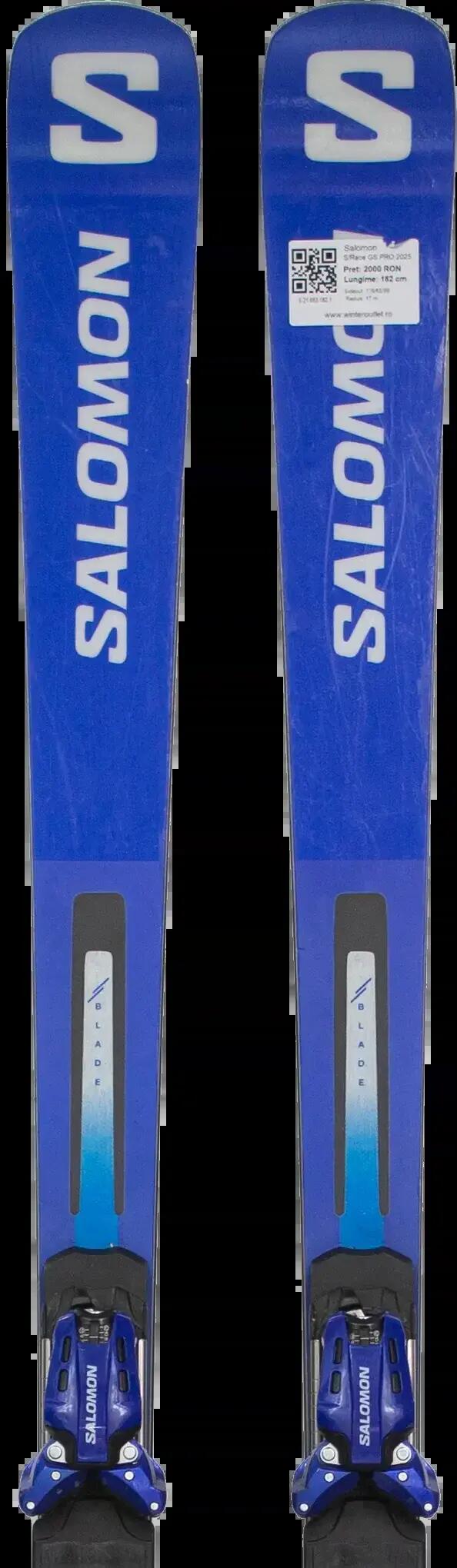 Használt síléc kötéssel - Salomon S/Race GS PRO 2025 182cm 1/5