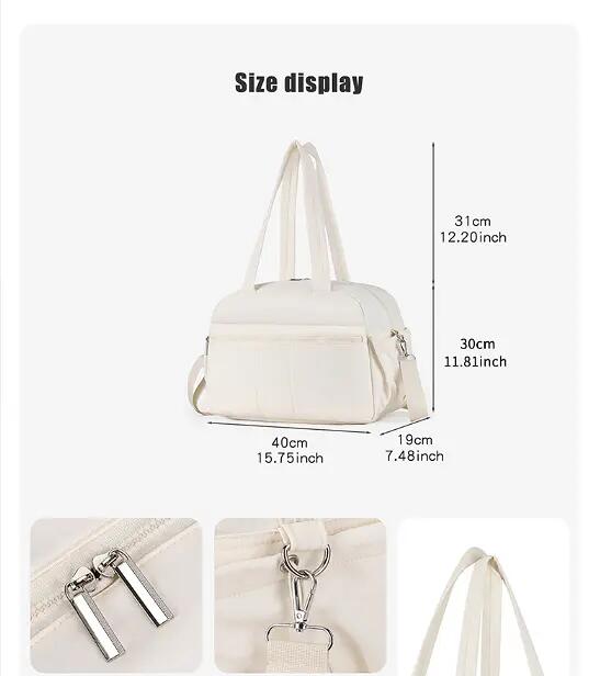 Sac de fitness Cloud pour femme – Sac de yoga léger pour courts séjours et voyag 5/5