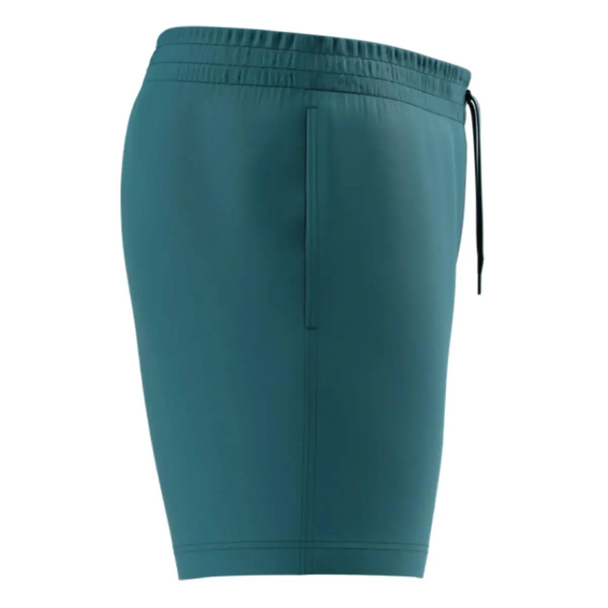 Short De Bain Uni À Taille Élastiquée ESSENTIAL Homme (Vert) 7/7