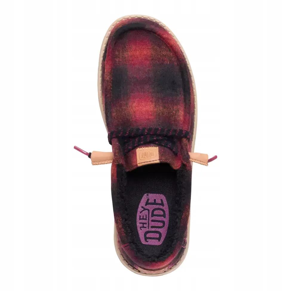 HeyDude Męskie Mokasyny Wally Cozy Plaid 6/6