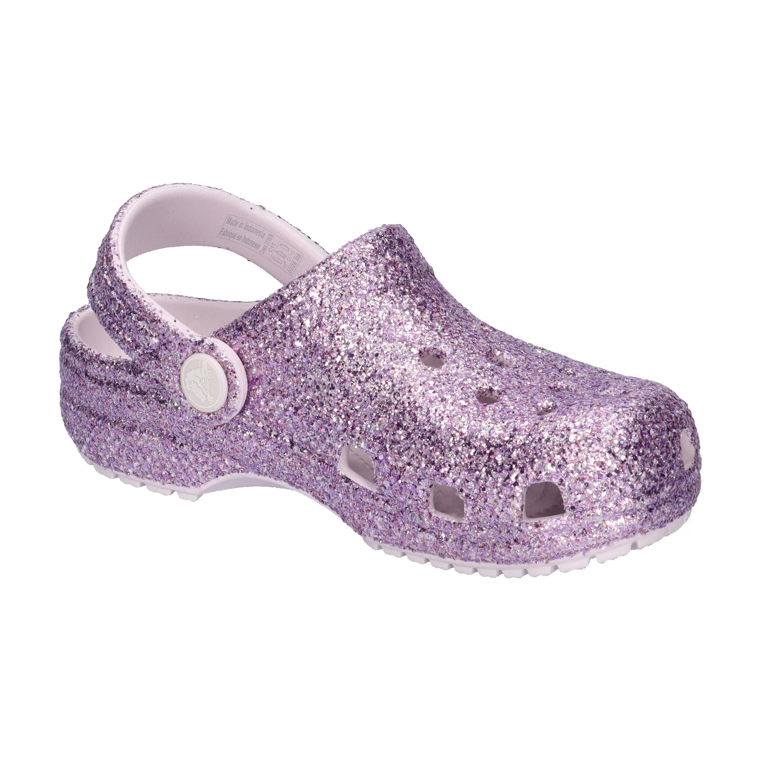 Crocs Kinder Sandale Classic Chunky Glitter Clog 211939 8/14