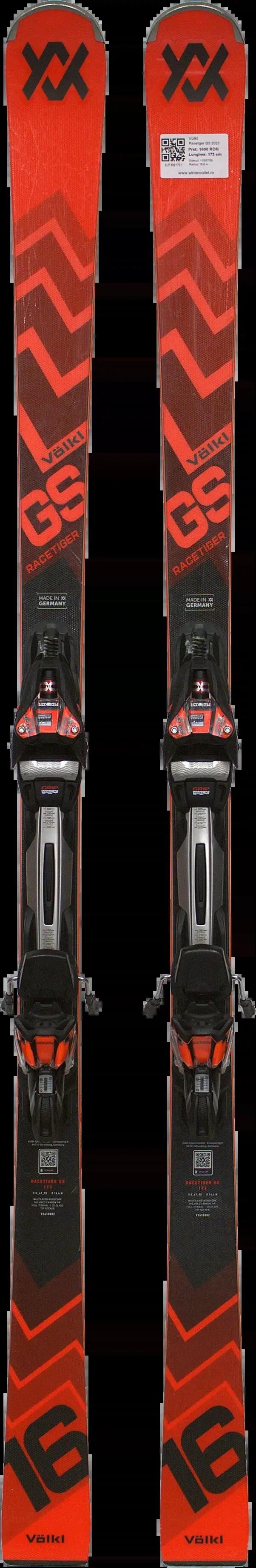 2ND LIFE - Lyže Volkl Racetiger GS 2025 173cm 2/5