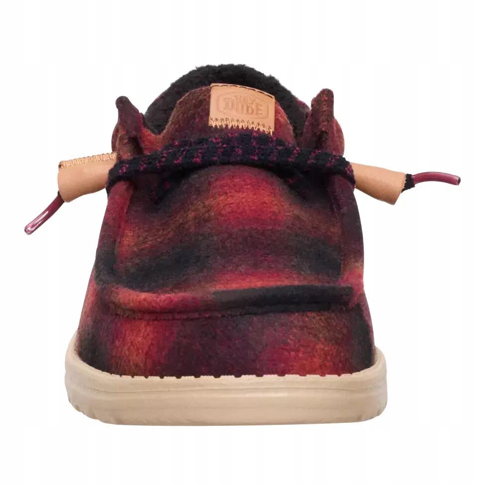 HeyDude Męskie Mokasyny Wally Cozy Plaid 6/6