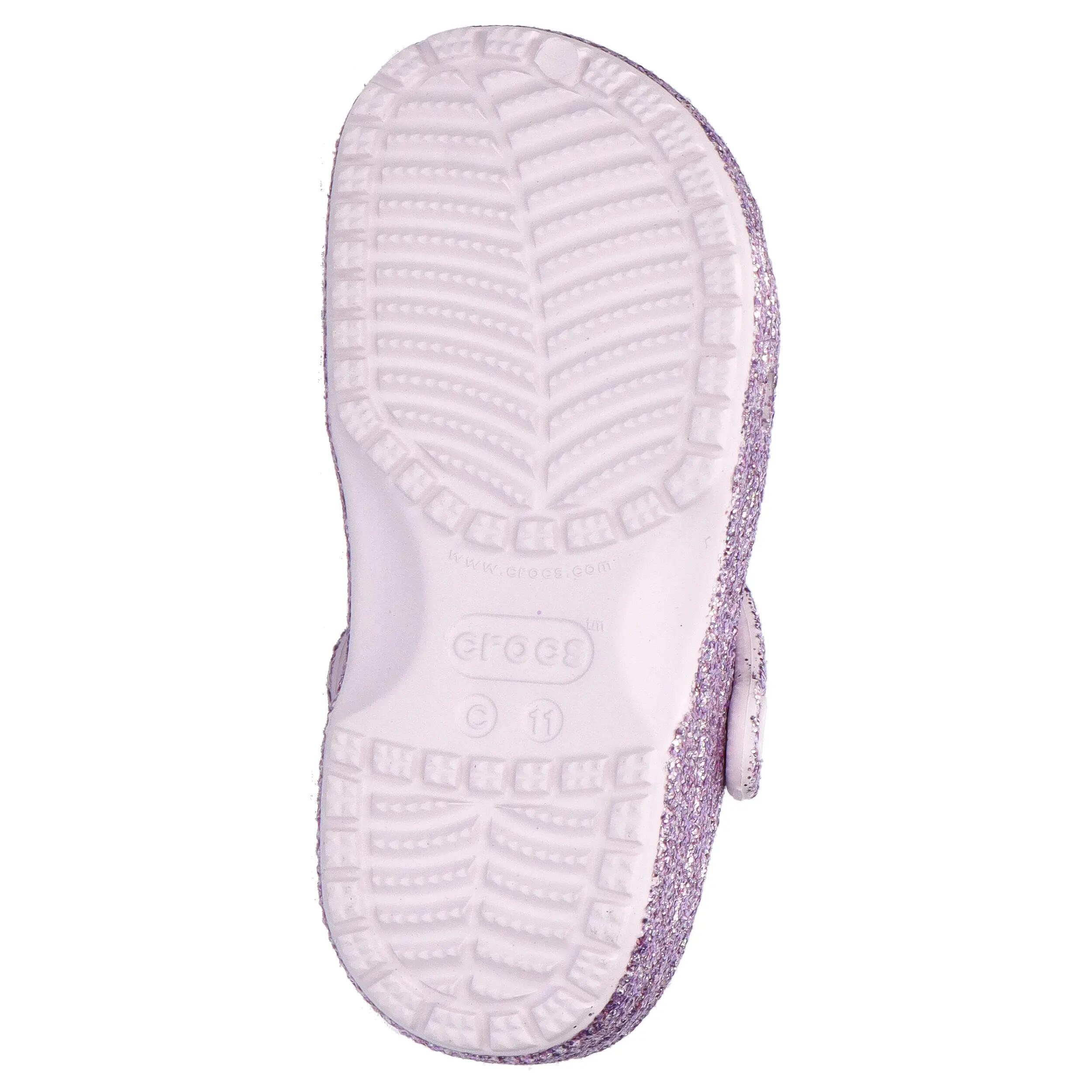 Crocs Kinder Sandale Classic Chunky Glitter Clog 211939 6/14
