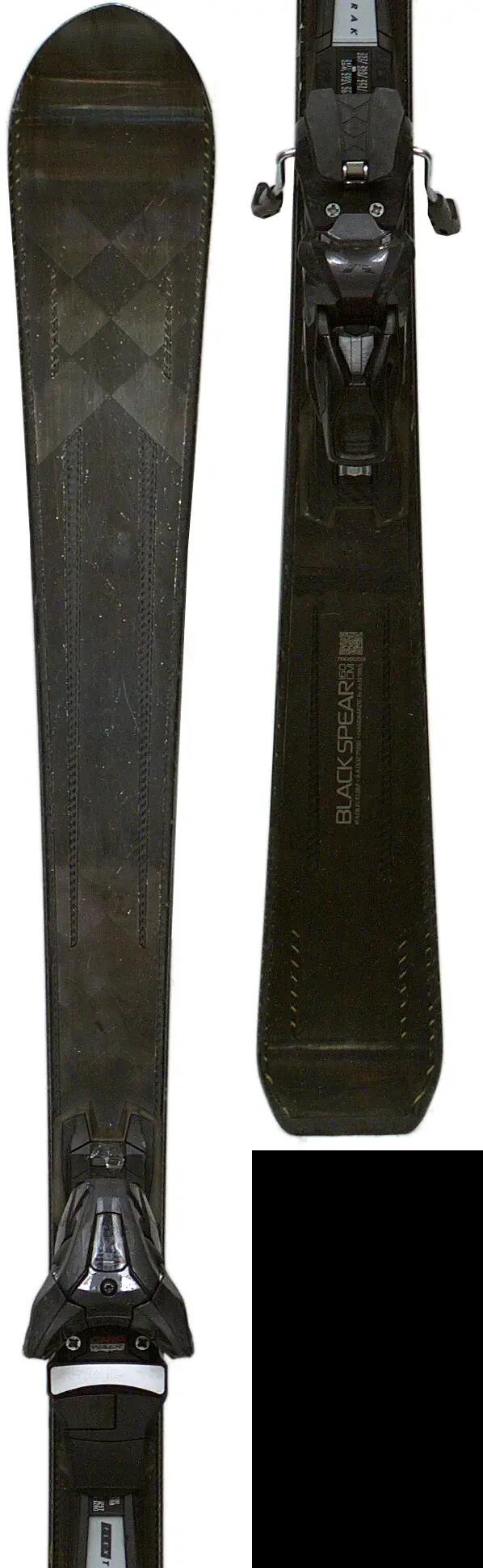 Használt síléc kötéssel - Volant Black Spear 160cm 3/5