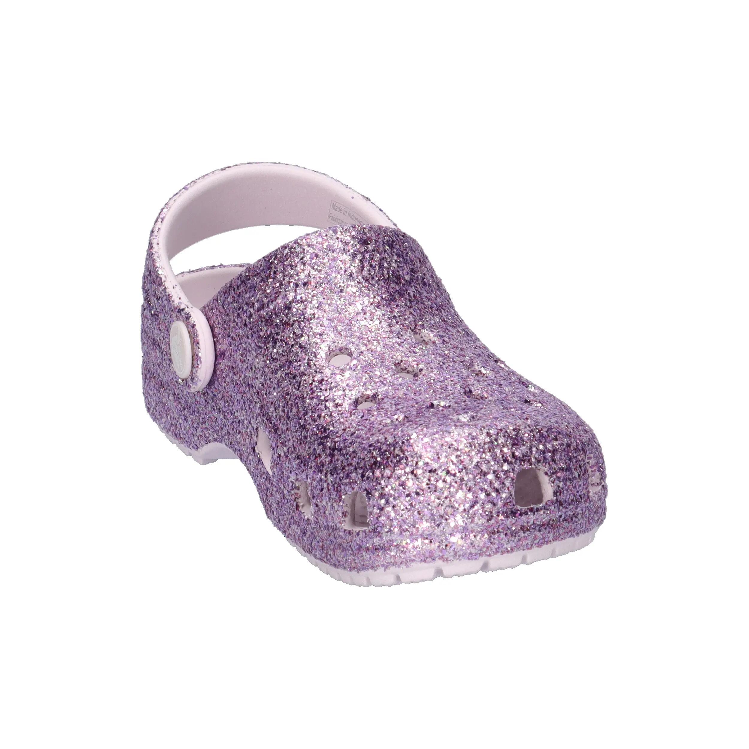 Crocs Kinder Sandale Classic Chunky Glitter Clog 211939 2/14
