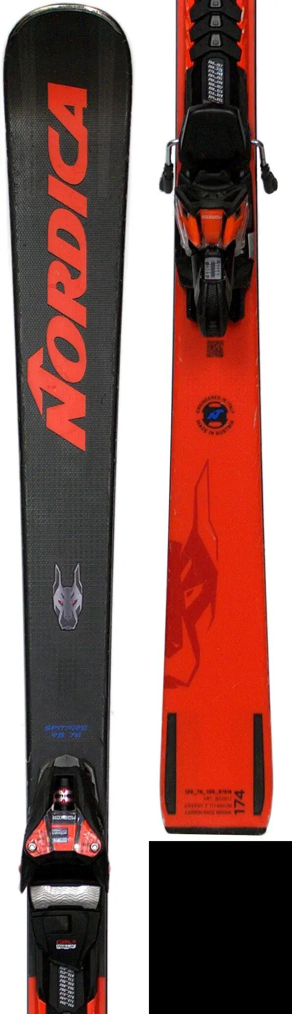 Használt síléc kötéssel - Nordica Dobermann Spitfire RB 76 174cm 3/5