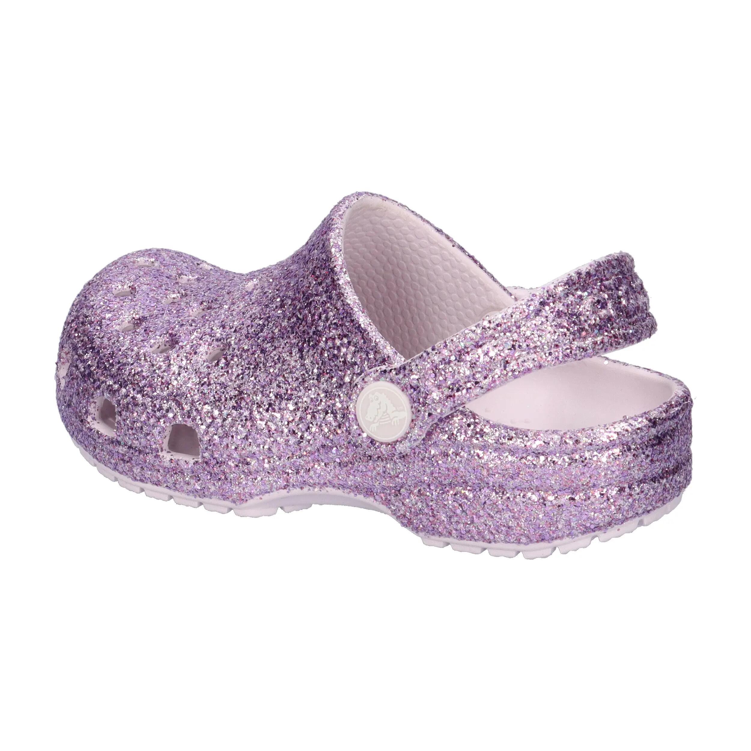 Crocs Kinder Sandale Classic Chunky Glitter Clog 211939 10/14