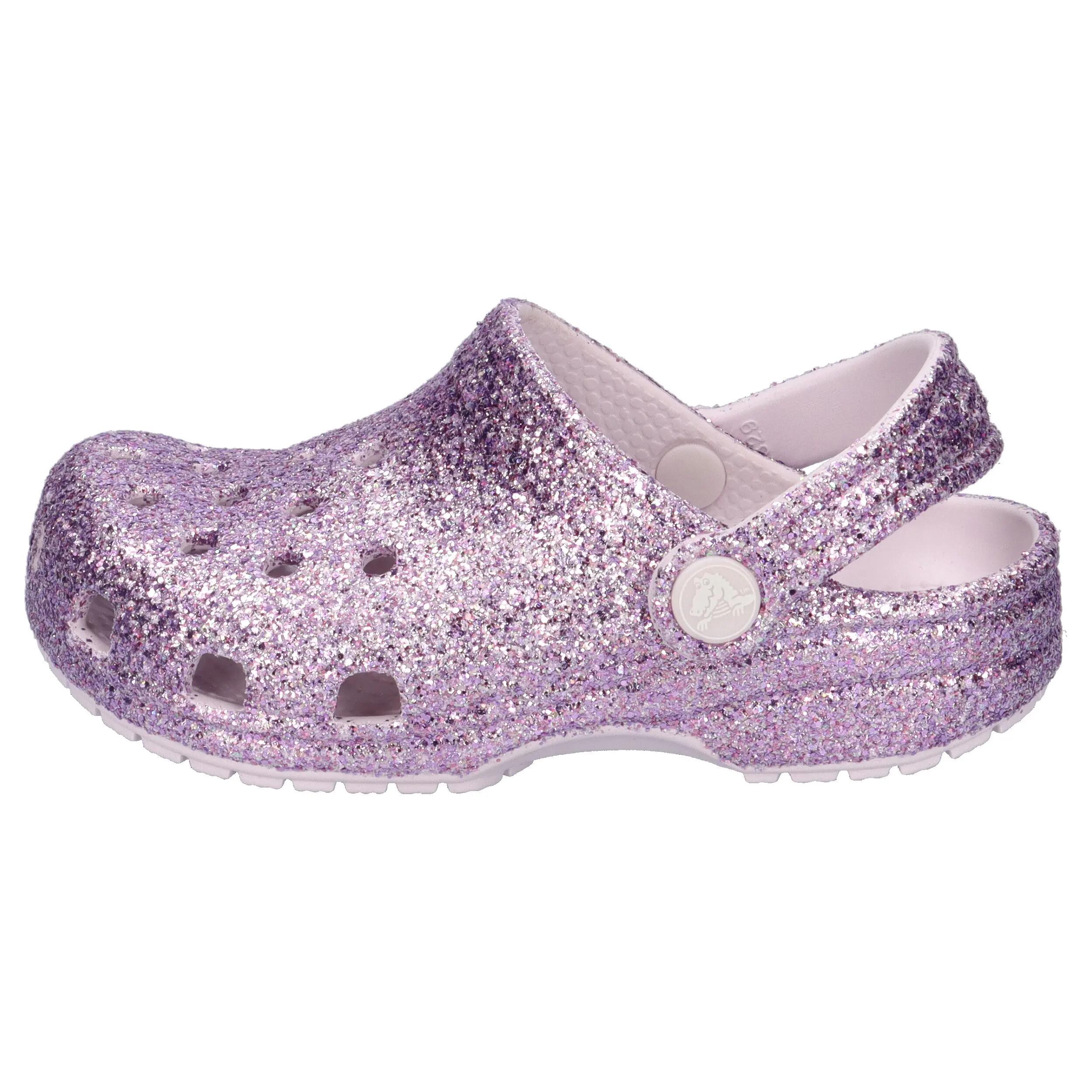 Crocs Kinder Sandale Classic Chunky Glitter Clog 211939 9/14
