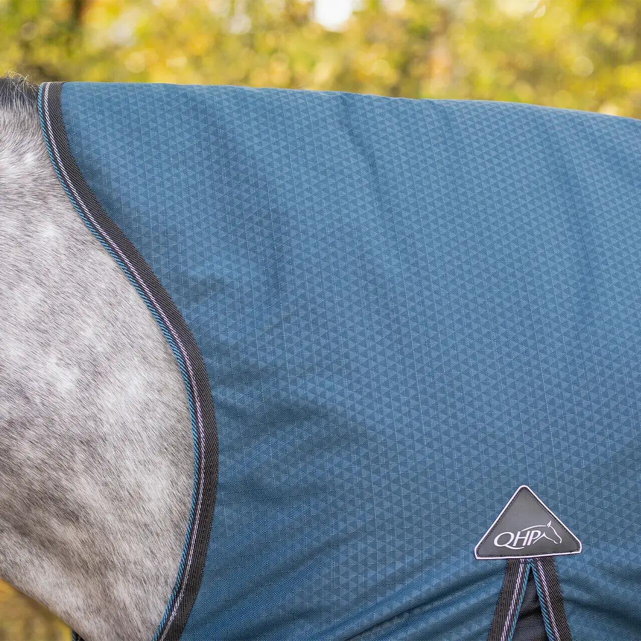 Couverture demi-cou pour cheval QHP Collection 150g 6/6