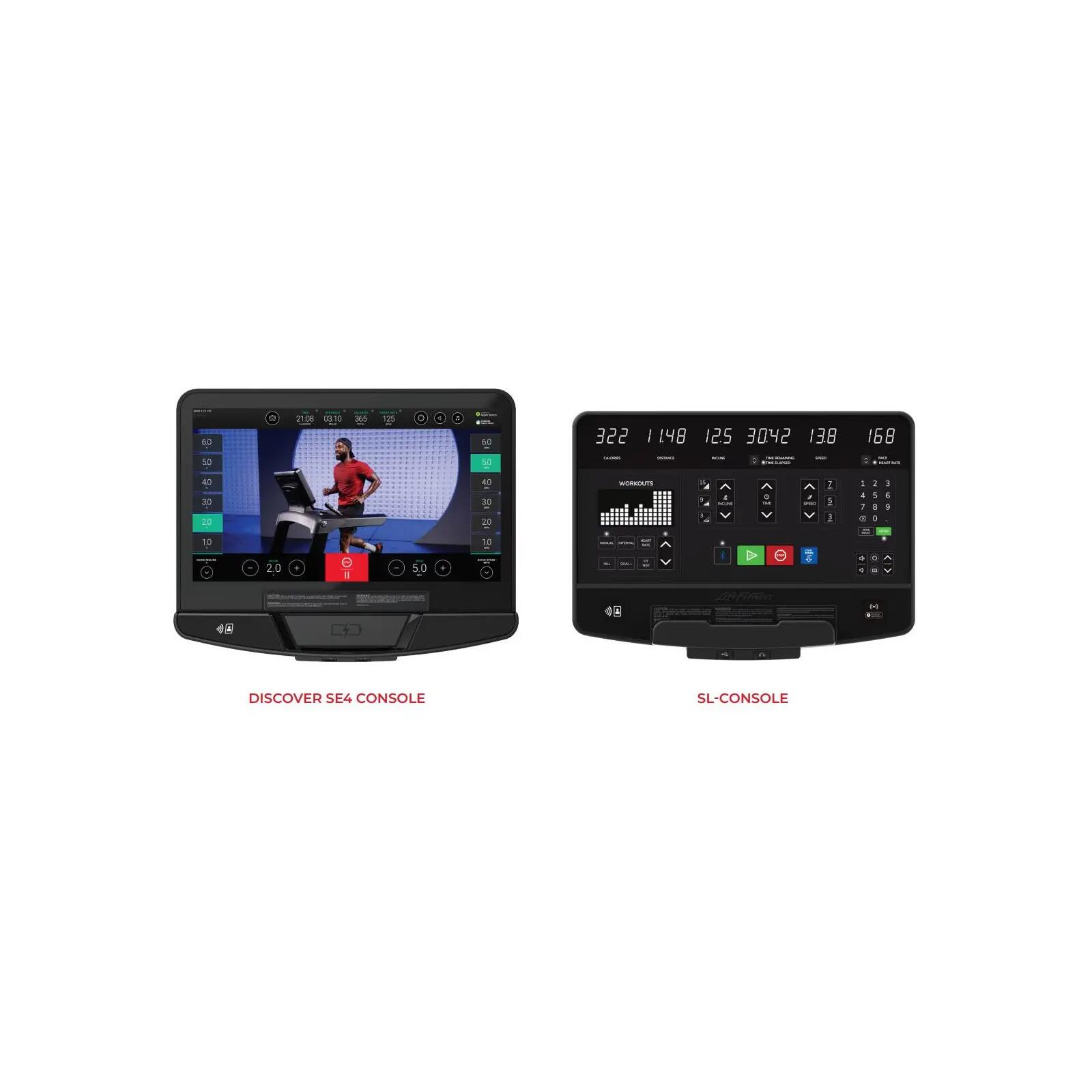 Vélo couché - Fitness - Life Fitness Club Series+ - Console SL 2/4