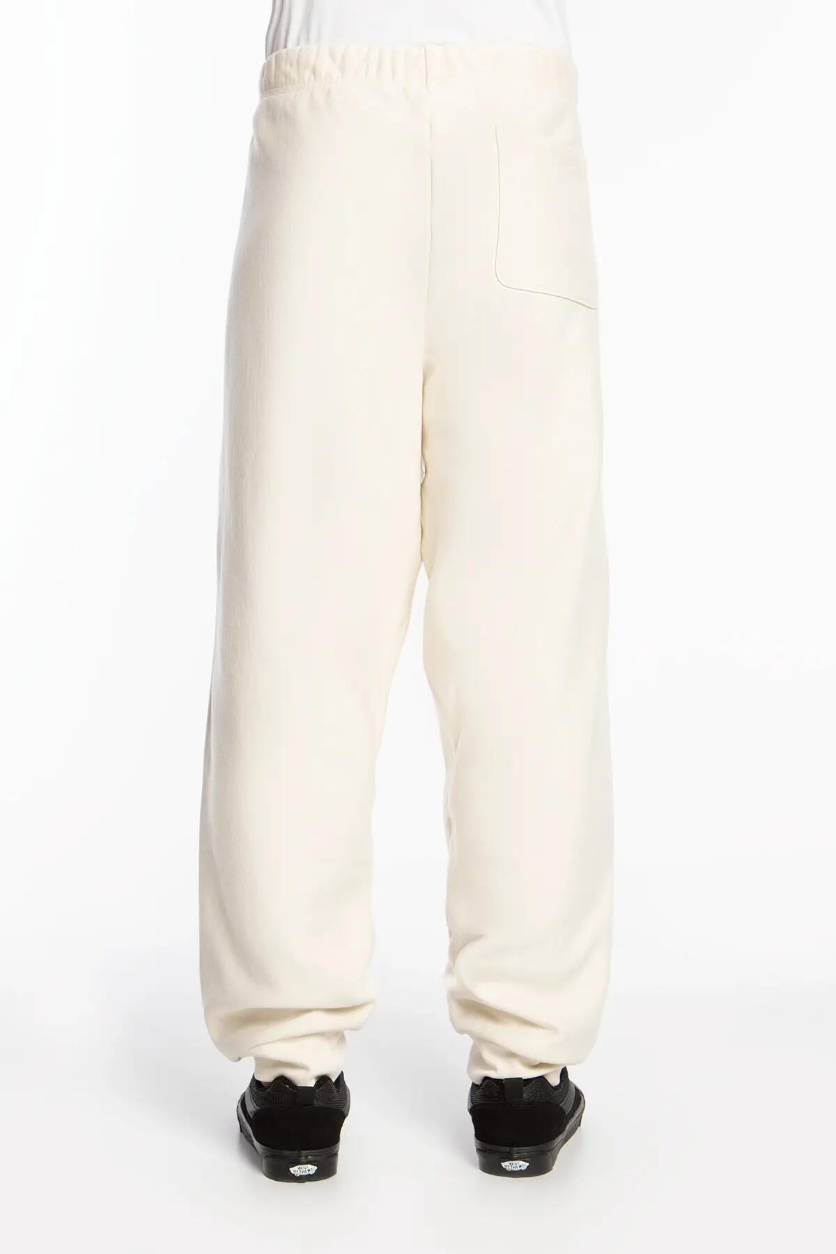 Spodnie Męskie Carhartt WIP American Script Jogging Pant Natural BEŻOWE 4/6