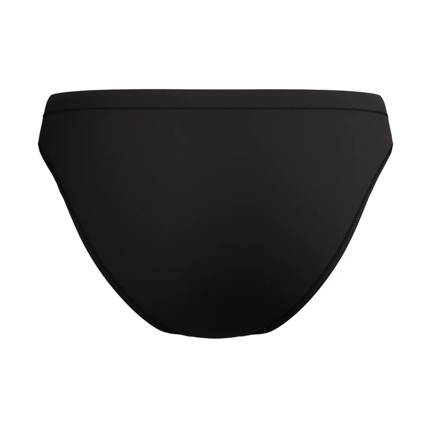 Bikinihöschen für Damen Schwarz 2/4