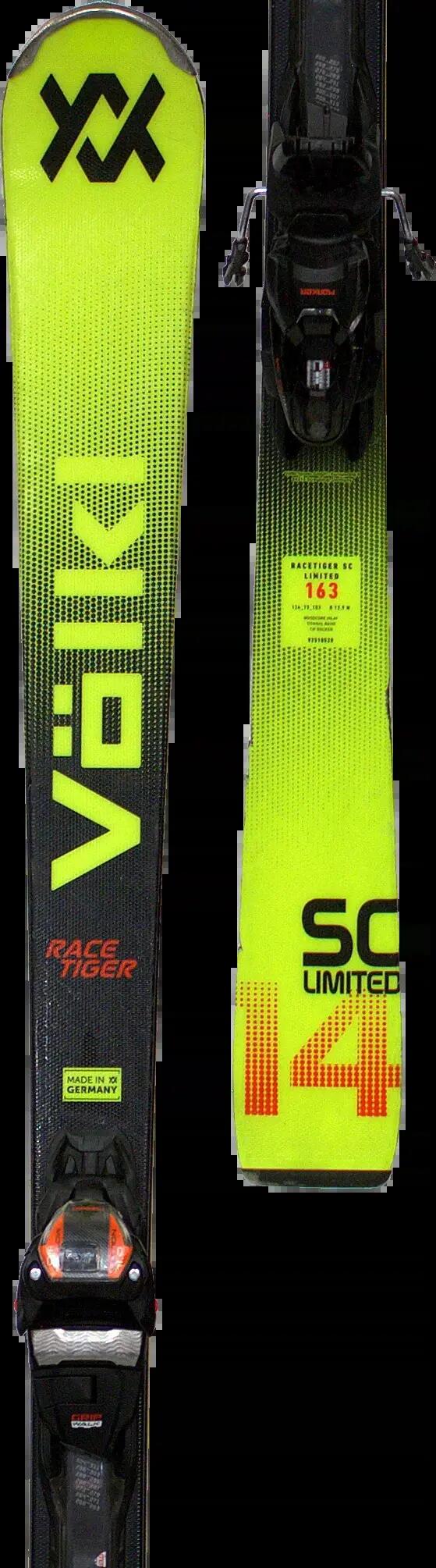 Használt síléc kötéssel - Volkl Racetiger SC Limited 2026 153cm 3/5
