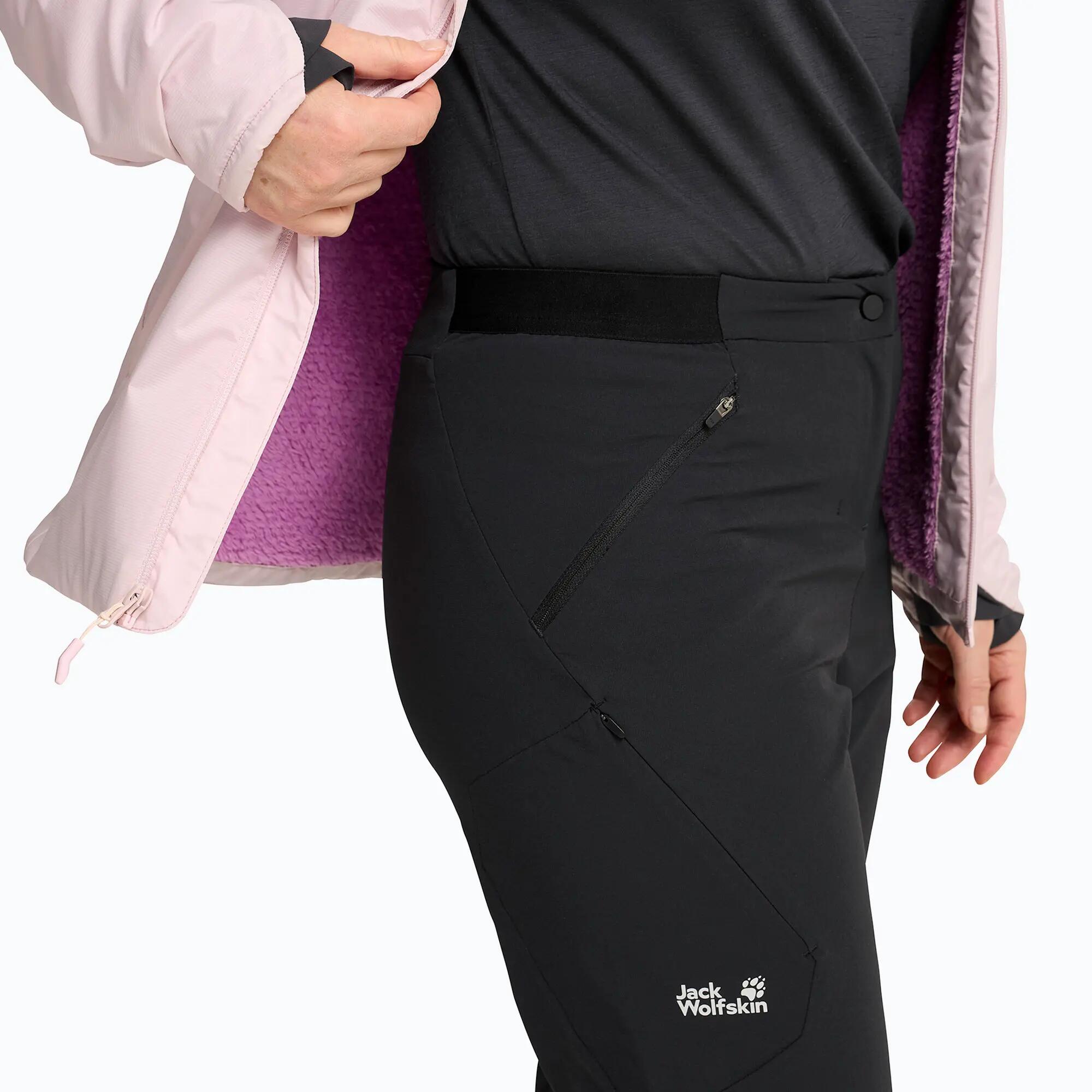Dames trekkingbroek Jack Wolfskin Activate Flex 3/7