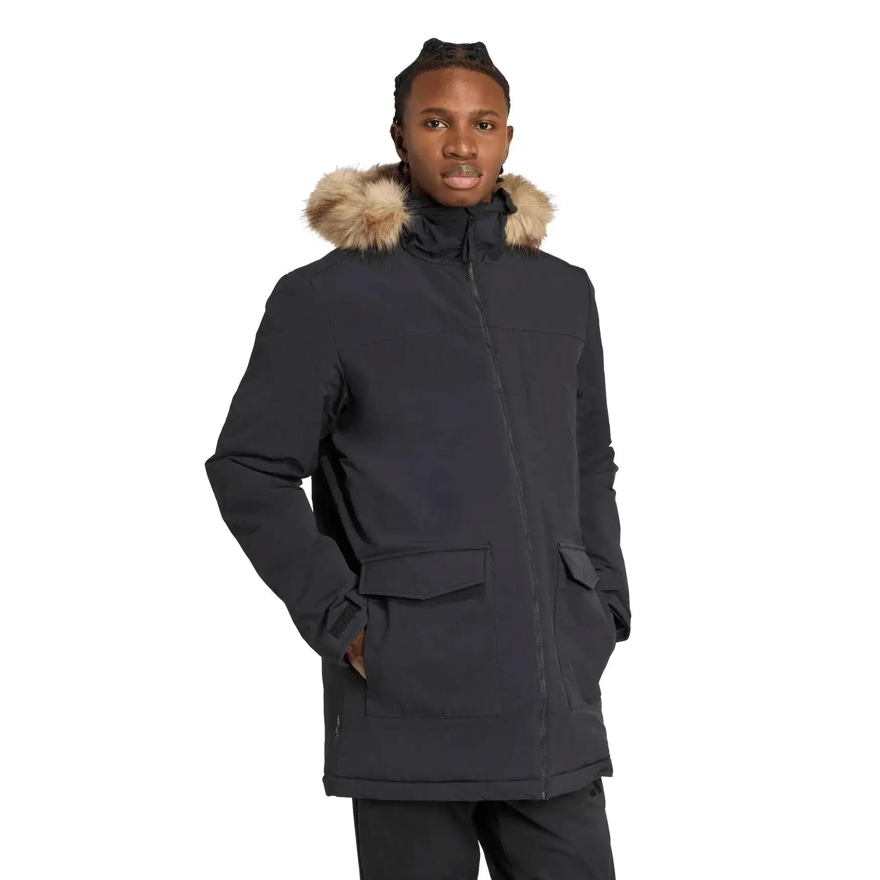 Parka z kapturem adidas Paveric Climawarm 3/6