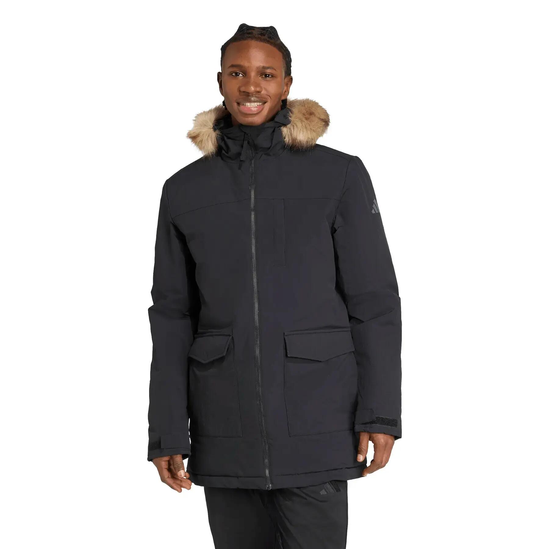 Parka z kapturem adidas Paveric Climawarm 2/6
