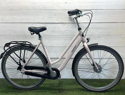 Gazelle stadsfiets bike, wit