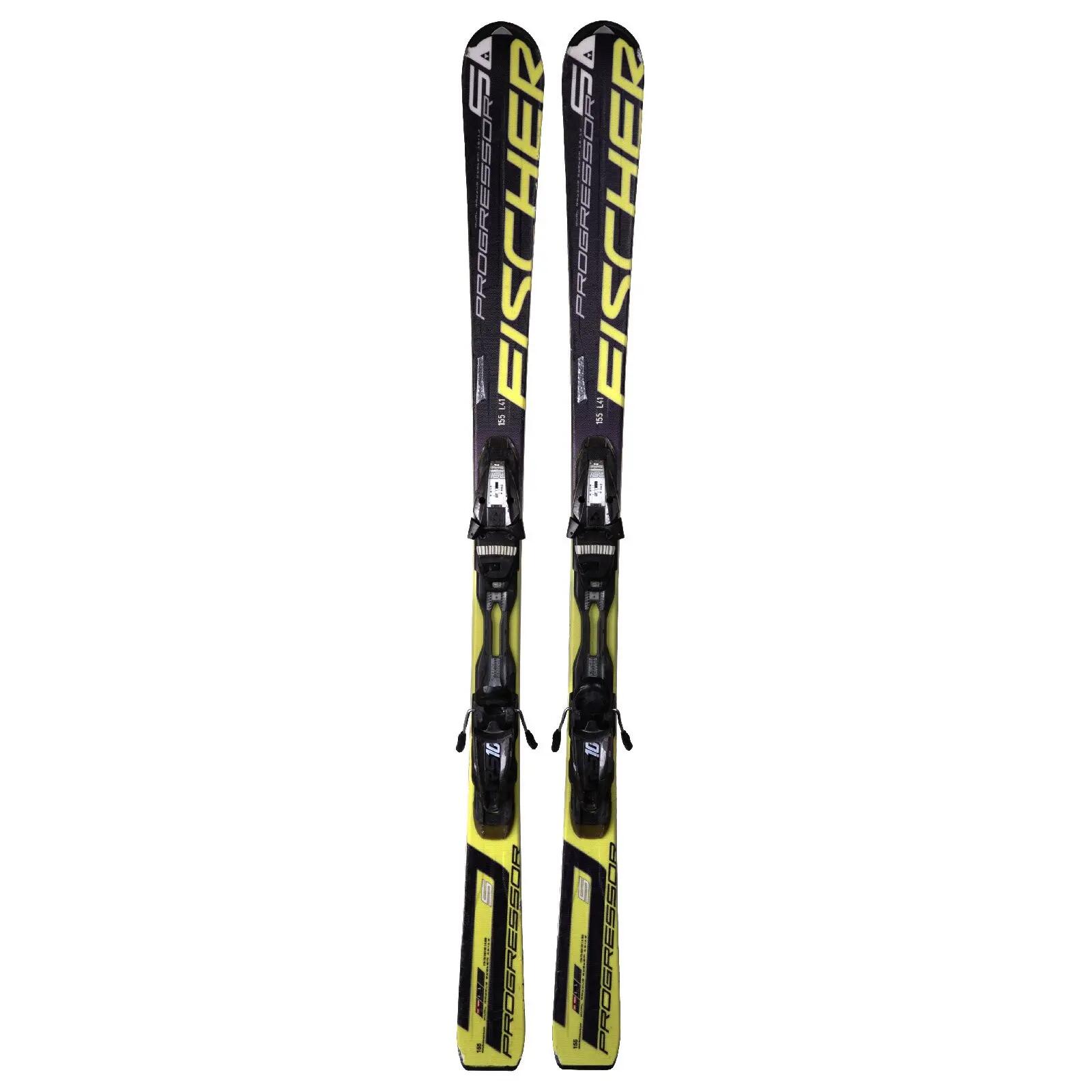 RECONDITIONNE - Ski Fischer Progressor S + Fixations 1/4