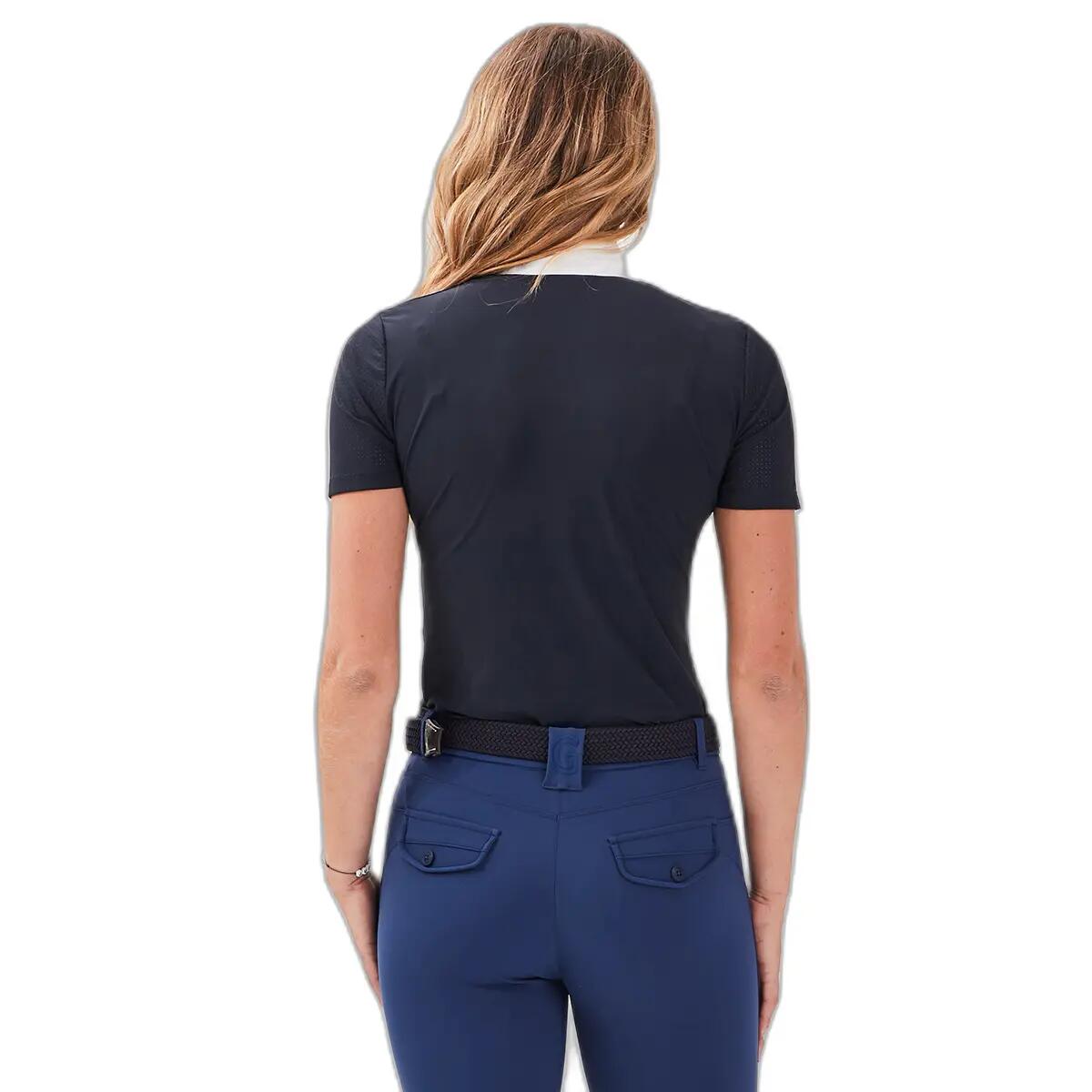 Chemise d'équitation concours femme Gaze Jaezy 3/4