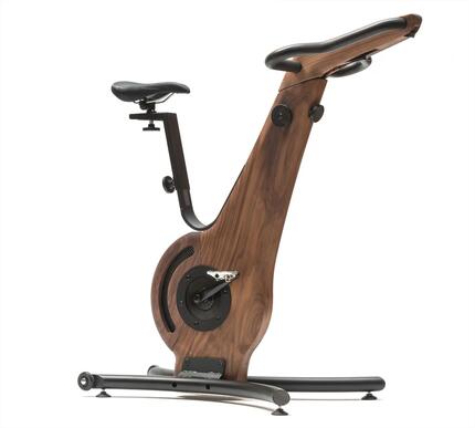 Vélo d’appartement - Entraînement à domicile - NOHRD Bike V2 - Bois de cerisier