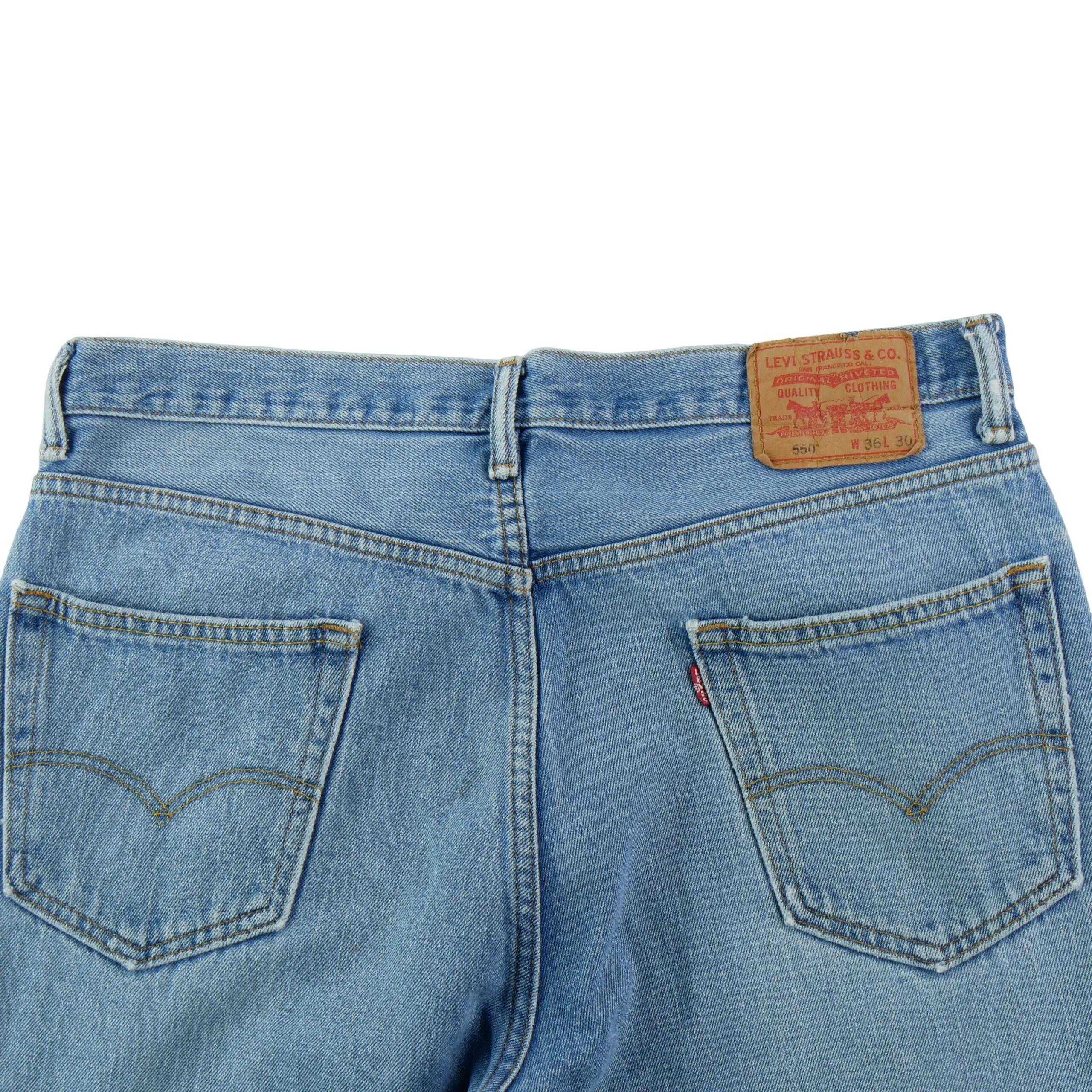 Segunda Vida - Vaquero Hombre W36/L30 505 Regular Fit Corte Recto - Bueno 4/9