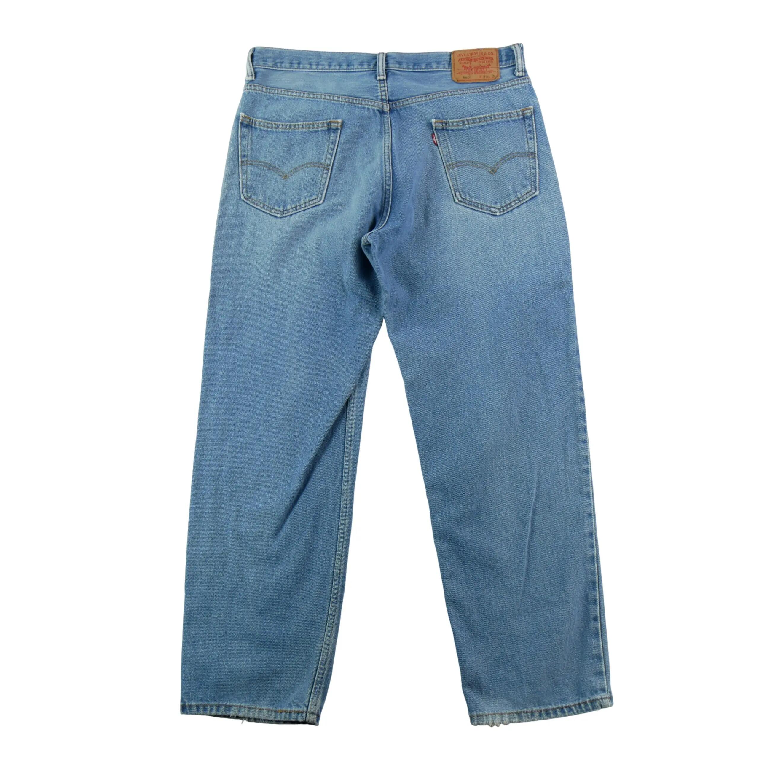 Segunda Vida - Vaquero Hombre W36/L30 505 Regular Fit Corte Recto - Bueno 2/9