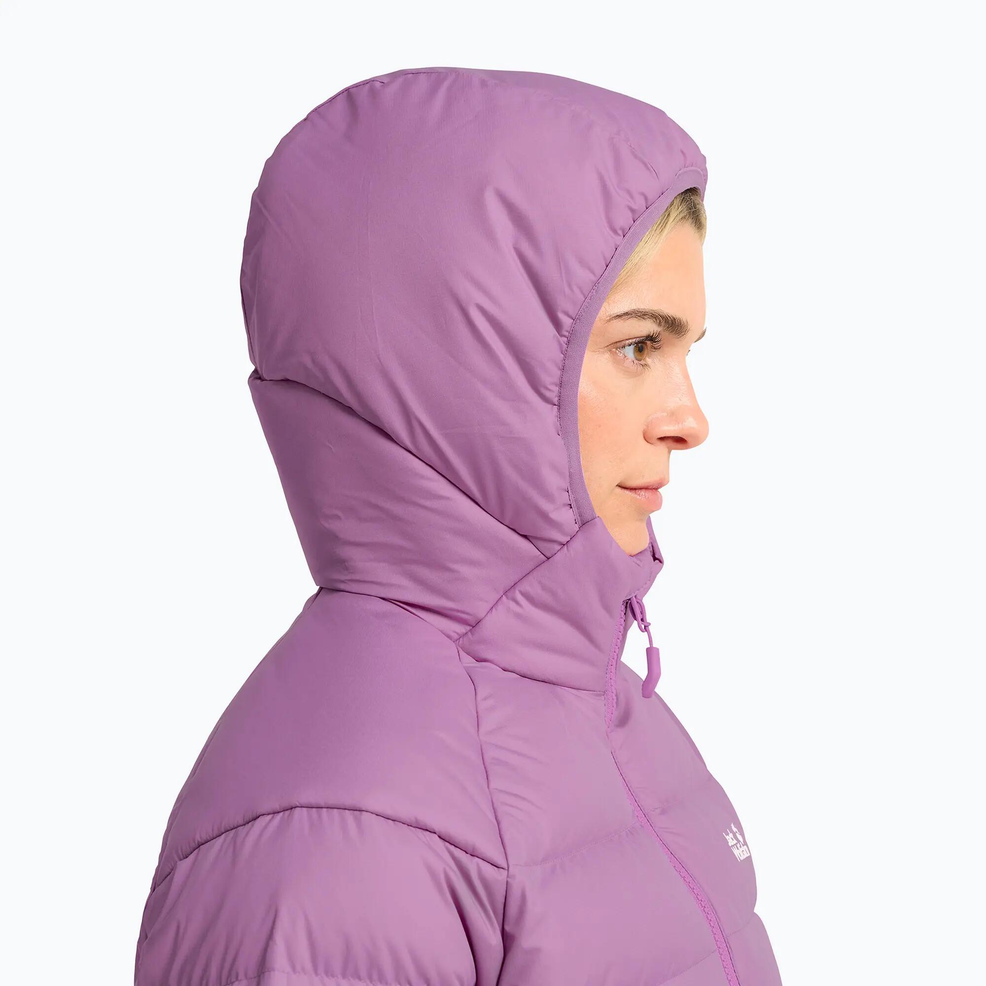 Dames donsjas Jack Wolfskin Wild Pass Down Hoody RDS 5/7