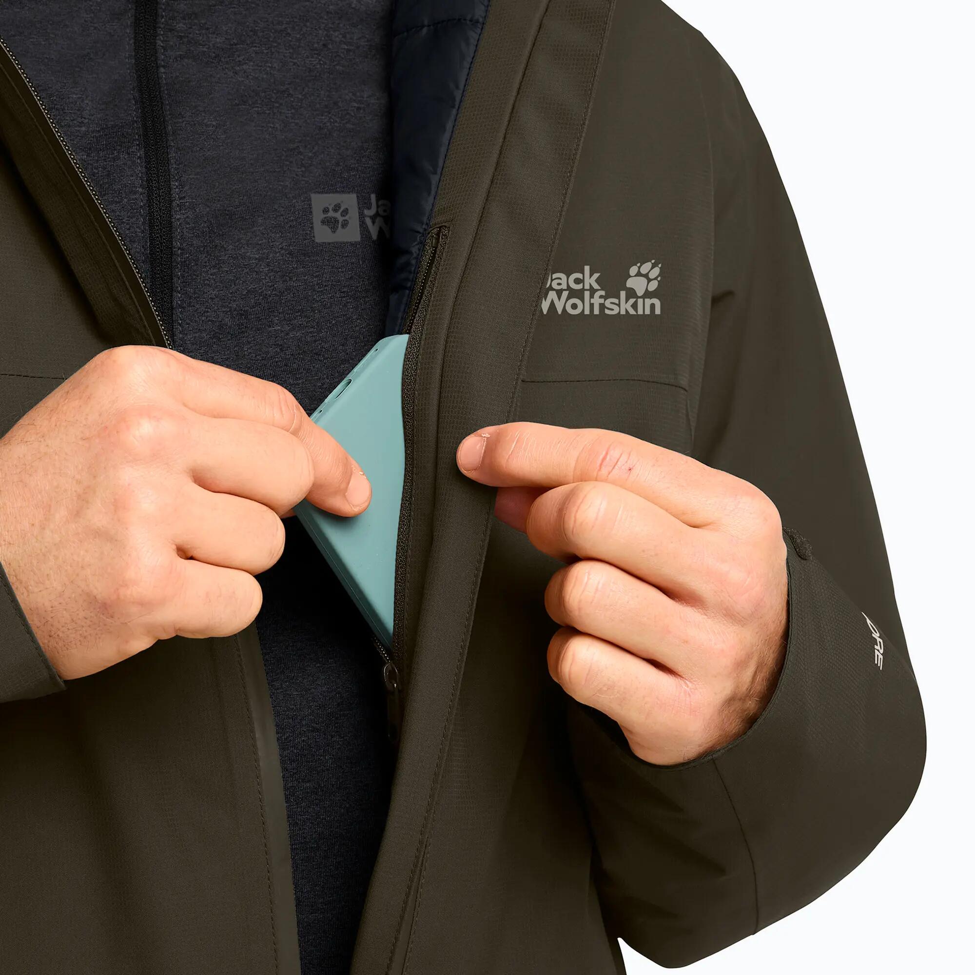 Geïsoleerde herenjas Jack Wolfskin Wisper Ins 4/8