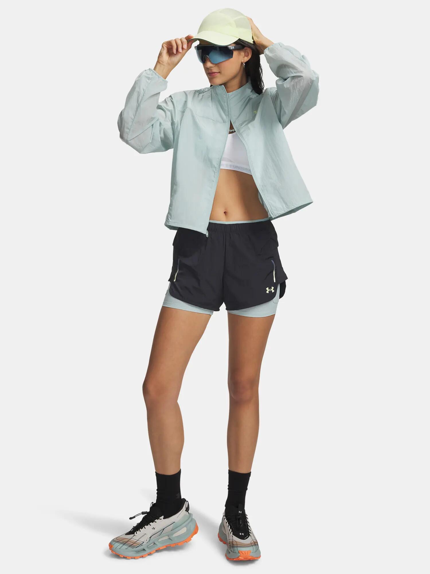 Női rövidnadrág Under Armour W Explor Trail Ultra Lnd Sht-GRY 4/4