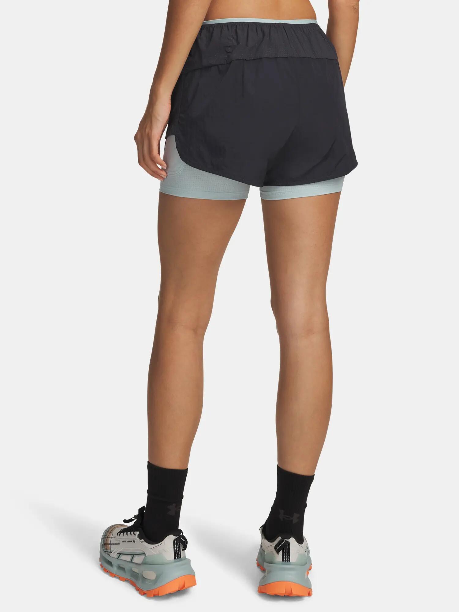Női rövidnadrág Under Armour W Explor Trail Ultra Lnd Sht-GRY 2/4