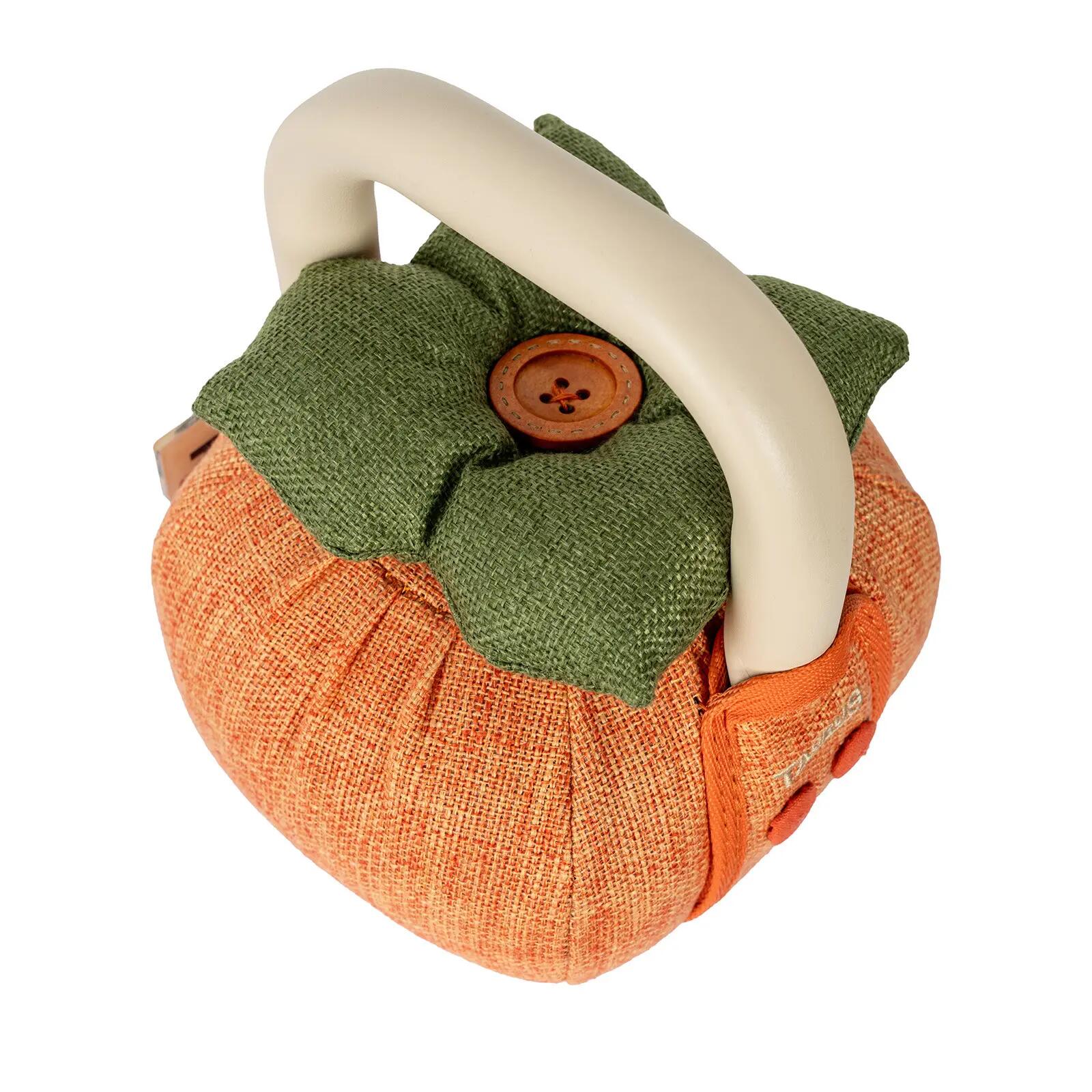 Kettlebell - musculation - 6 kg - Taurus halloween - orange vitamin 4/4