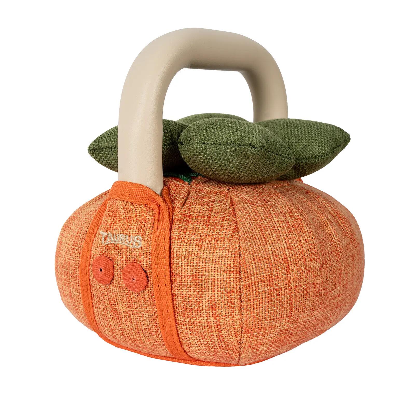 Kettlebell - musculation - 6 kg - Taurus halloween - orange vitamin 3/4