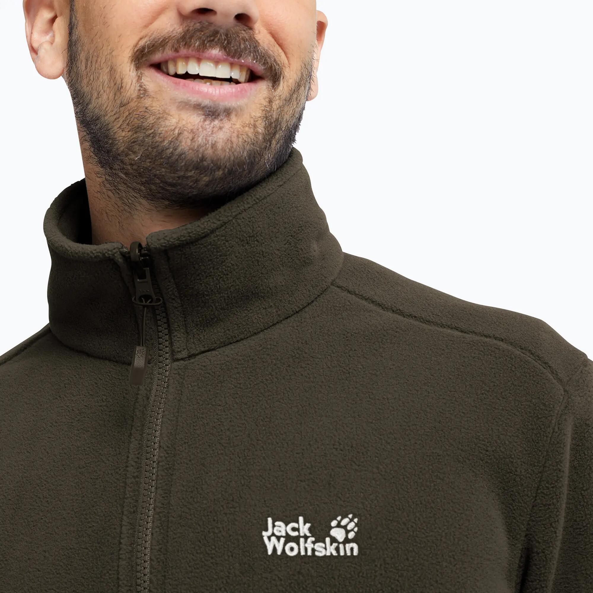 Camisola polar masculina Jack Wolfskin Taunus 200 Full Zip 4/7
