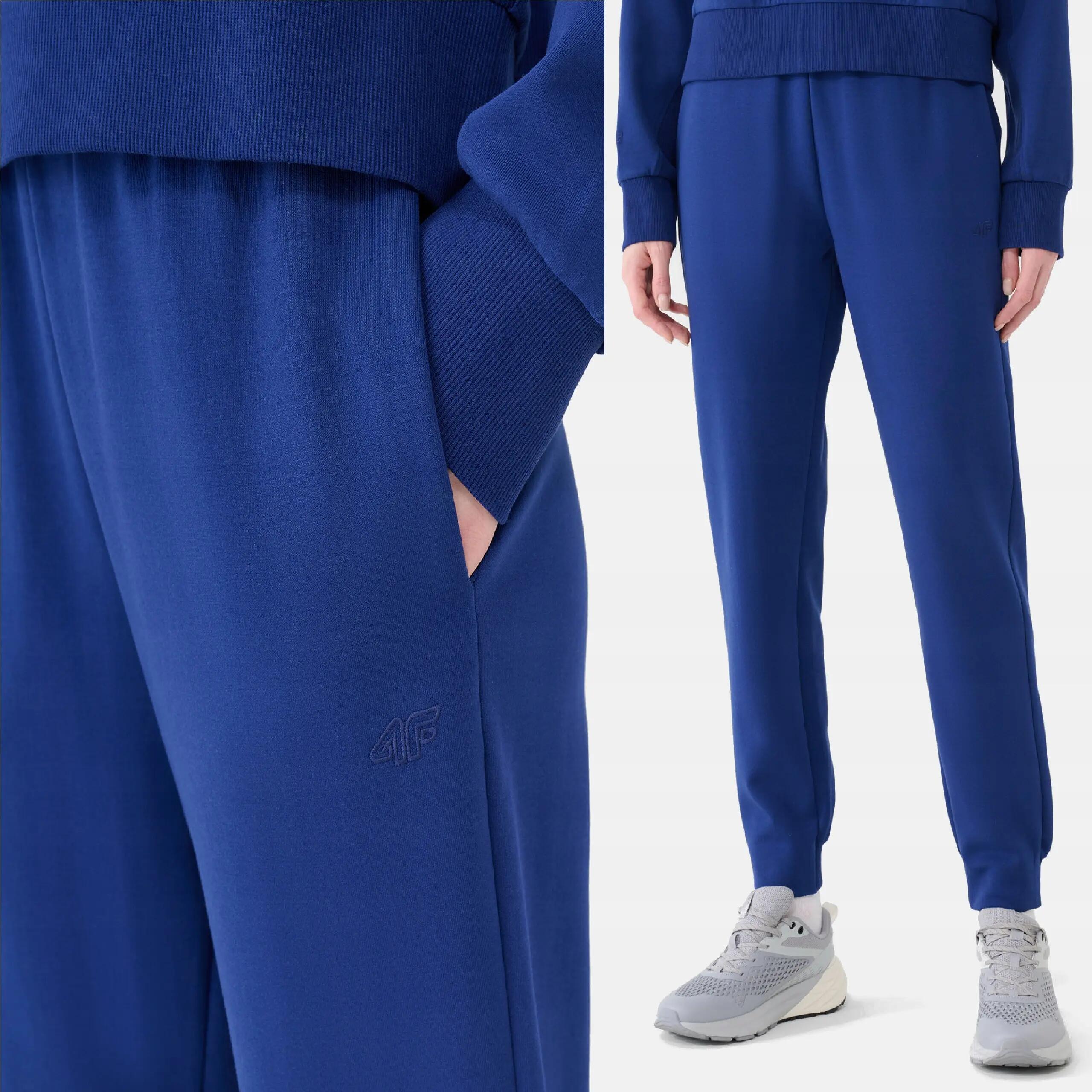 SPODNIE DAMSKIE DRESOWE 4F  JOGGERY TTROF0996 2/8