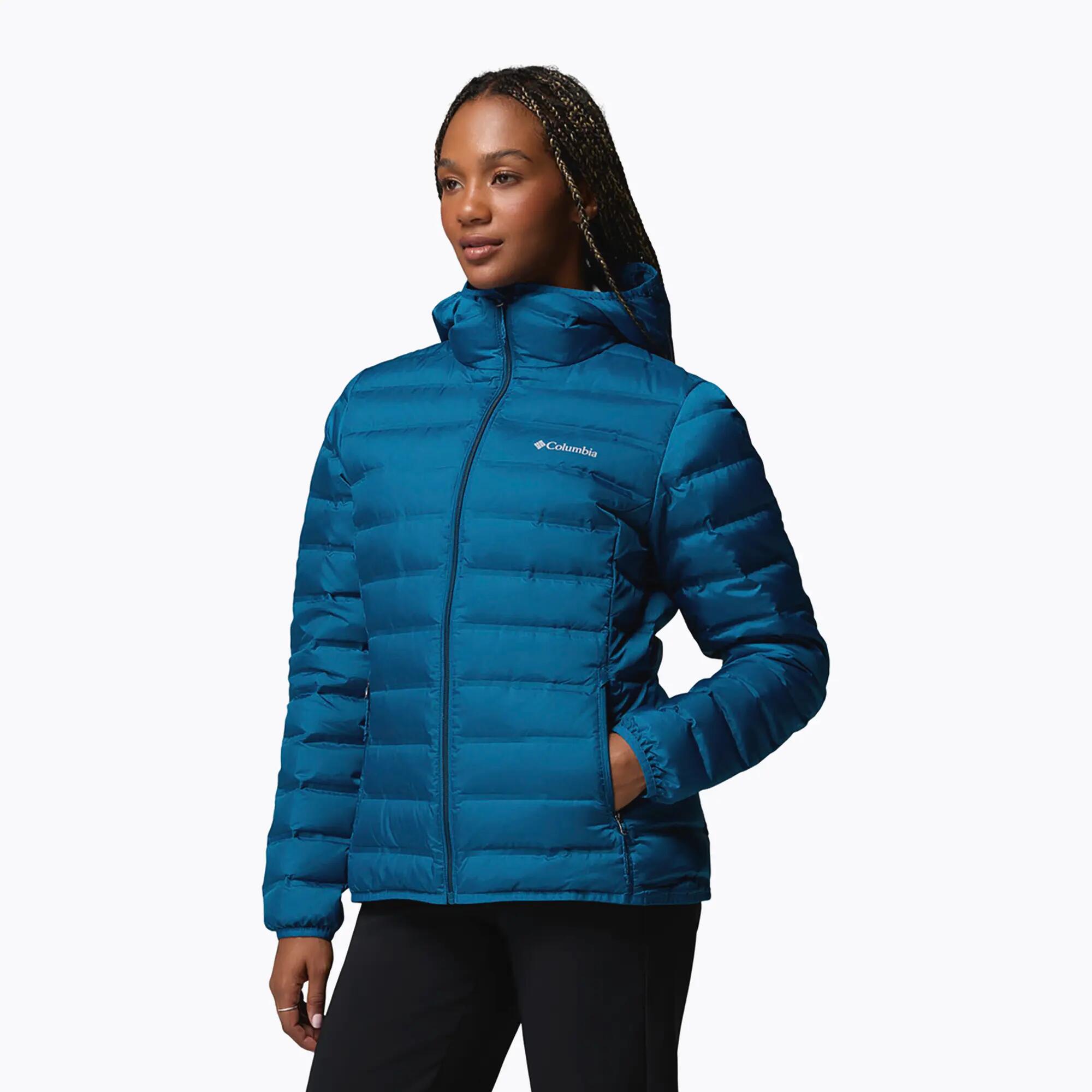 Chaqueta de plumón para mujer Columbia Lake 22 II Down Hooded 4/7