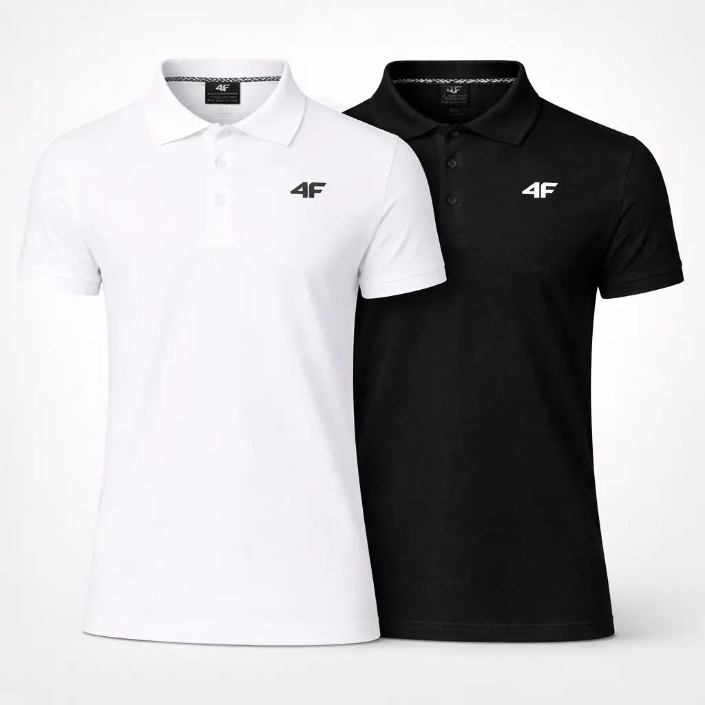 KOMPLET KOSZULEK POLO 4F T-SHIRT MĘSKI ZESTAW 2 SZTUKI 6/7