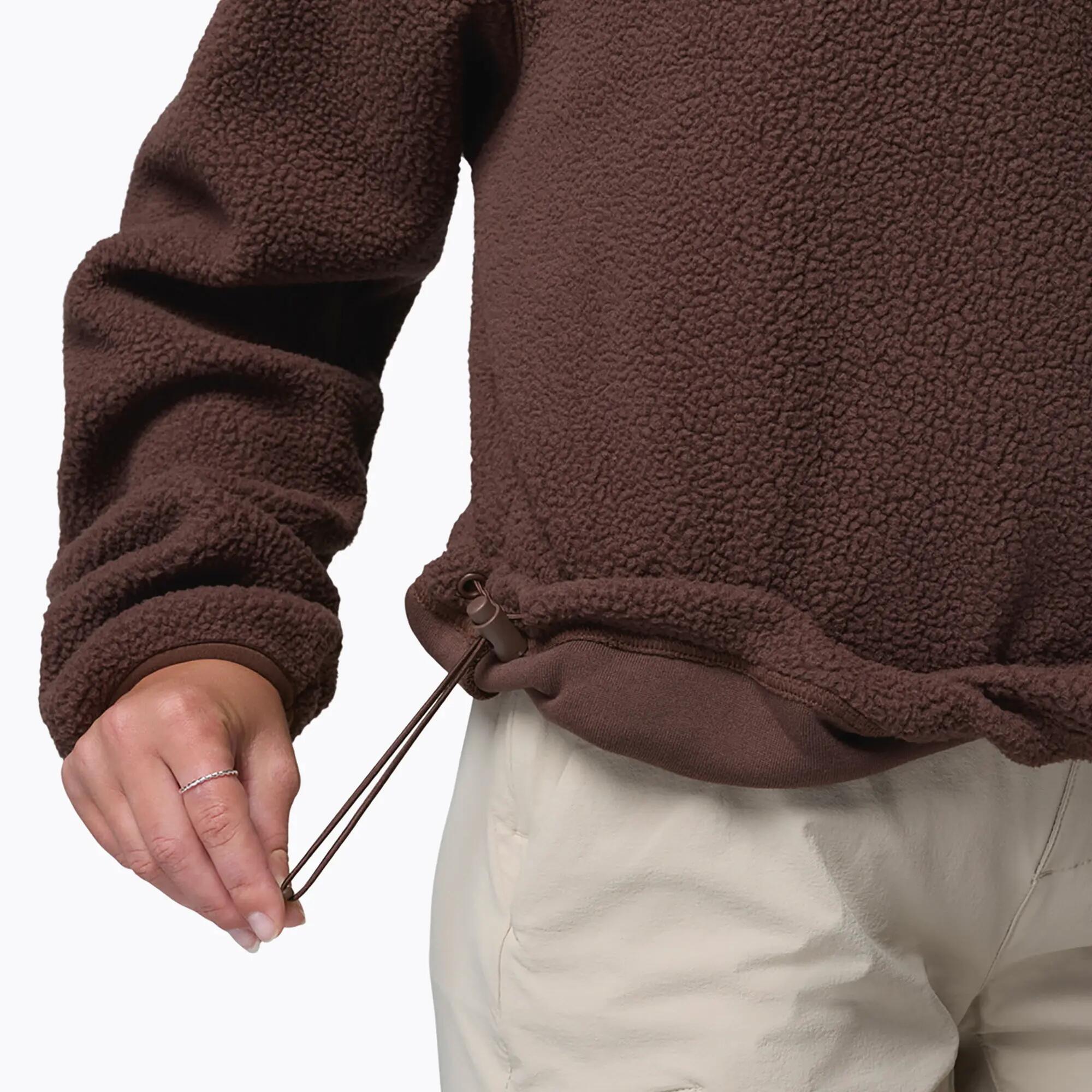 Pullover Damen Helvetia II Cropped Half Snap 6/7