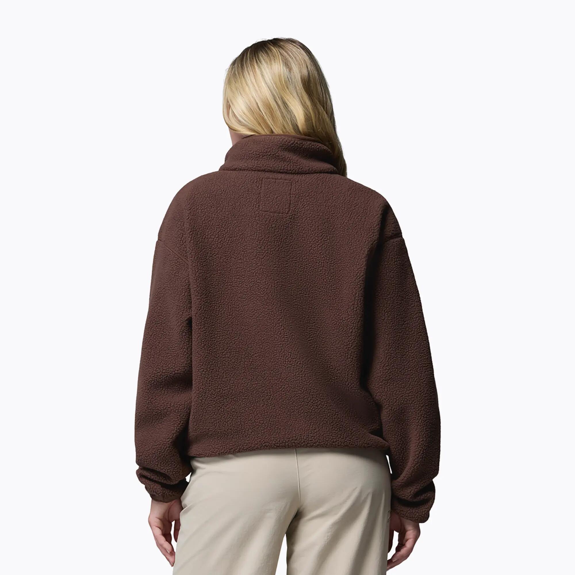 Pullover Damen Helvetia II Cropped Half Snap 3/7