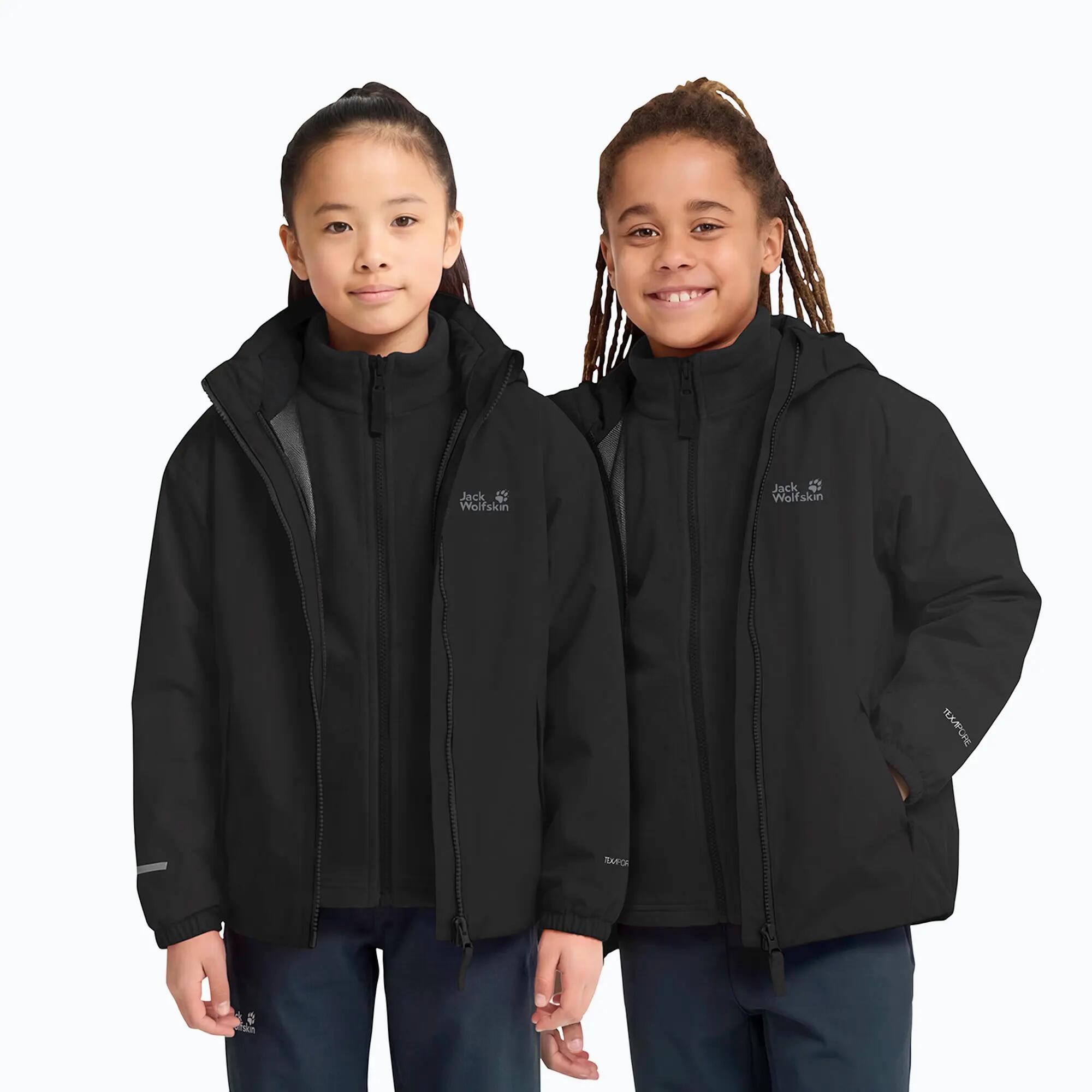 Casaco infantil 3 em 1 Jack Wolfskin Iceland 3IN1 2026 6/7