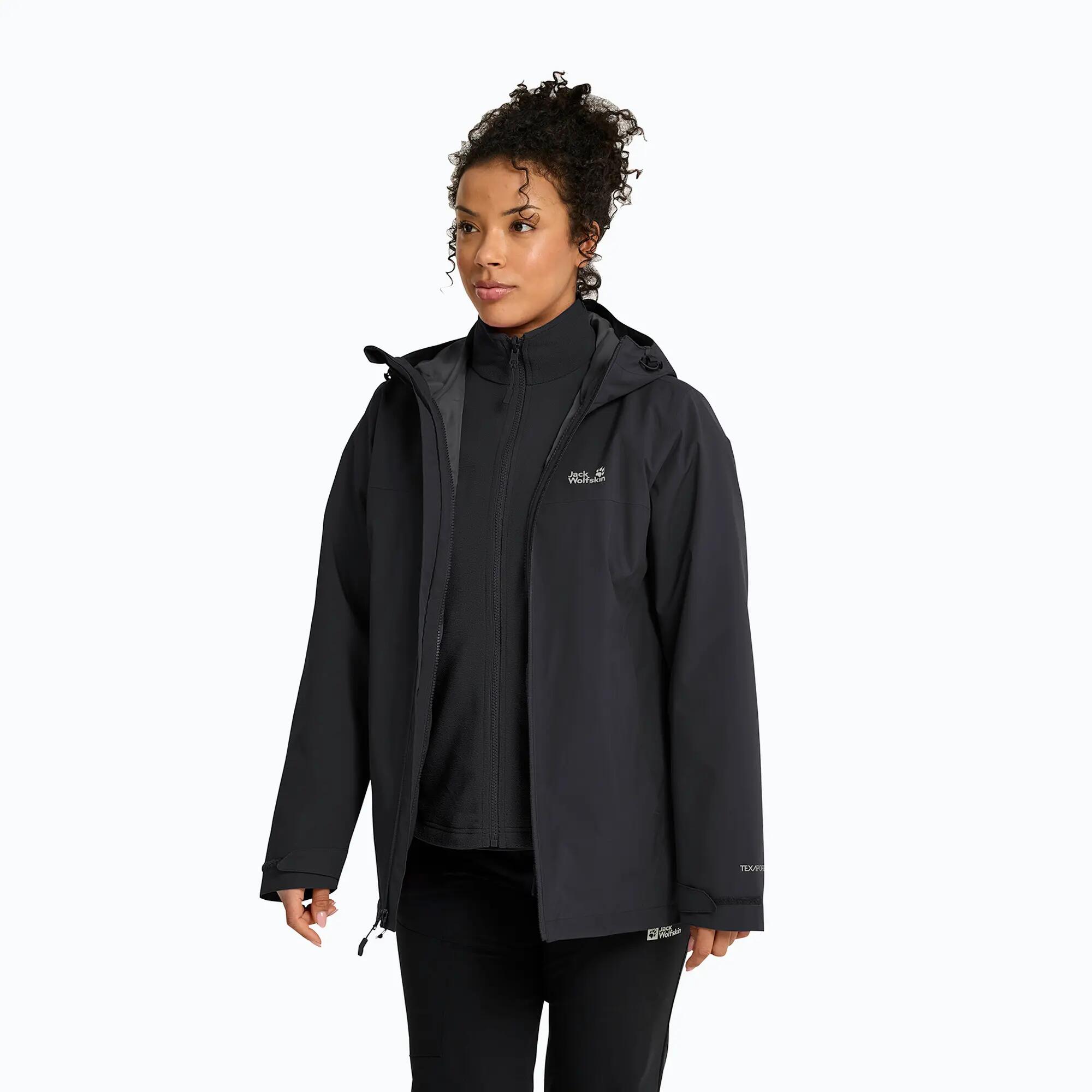 Casaco feminino 3 em 1 Jack Wolfskin Moonrise 2 3IN1 4/7