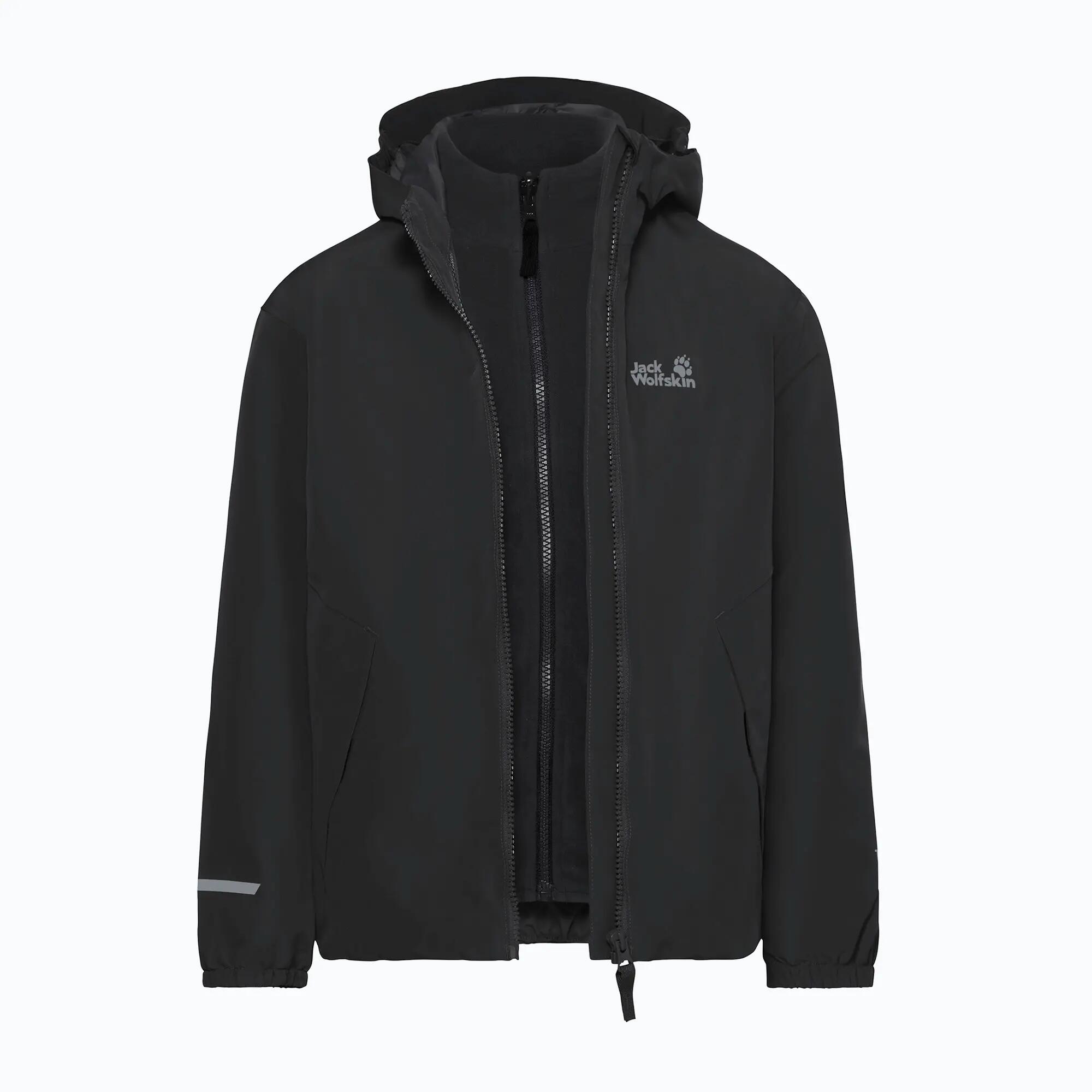 Casaco infantil 3 em 1 Jack Wolfskin Iceland 3IN1 2026 3/7