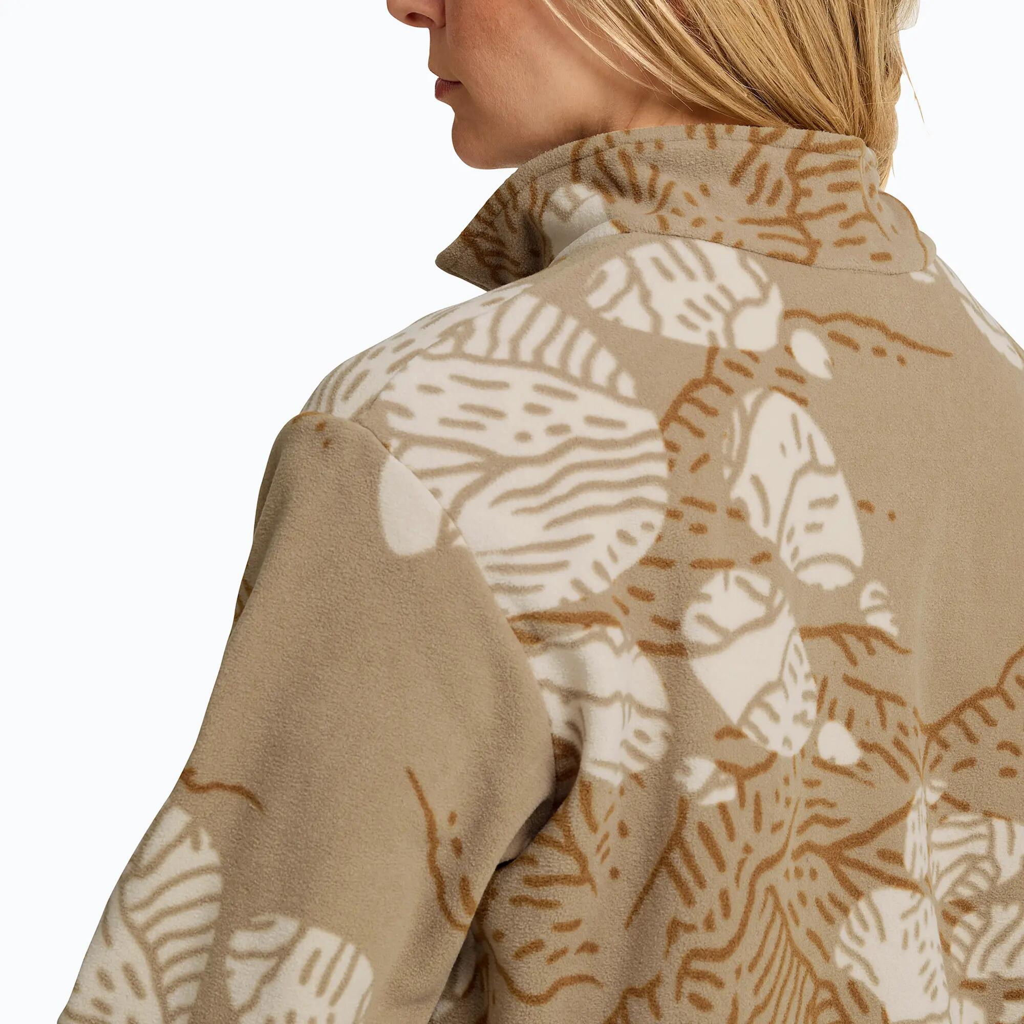 Dames fleecevest Jack Wolfskin Paw Era 100 Orint Half Zip 5/7
