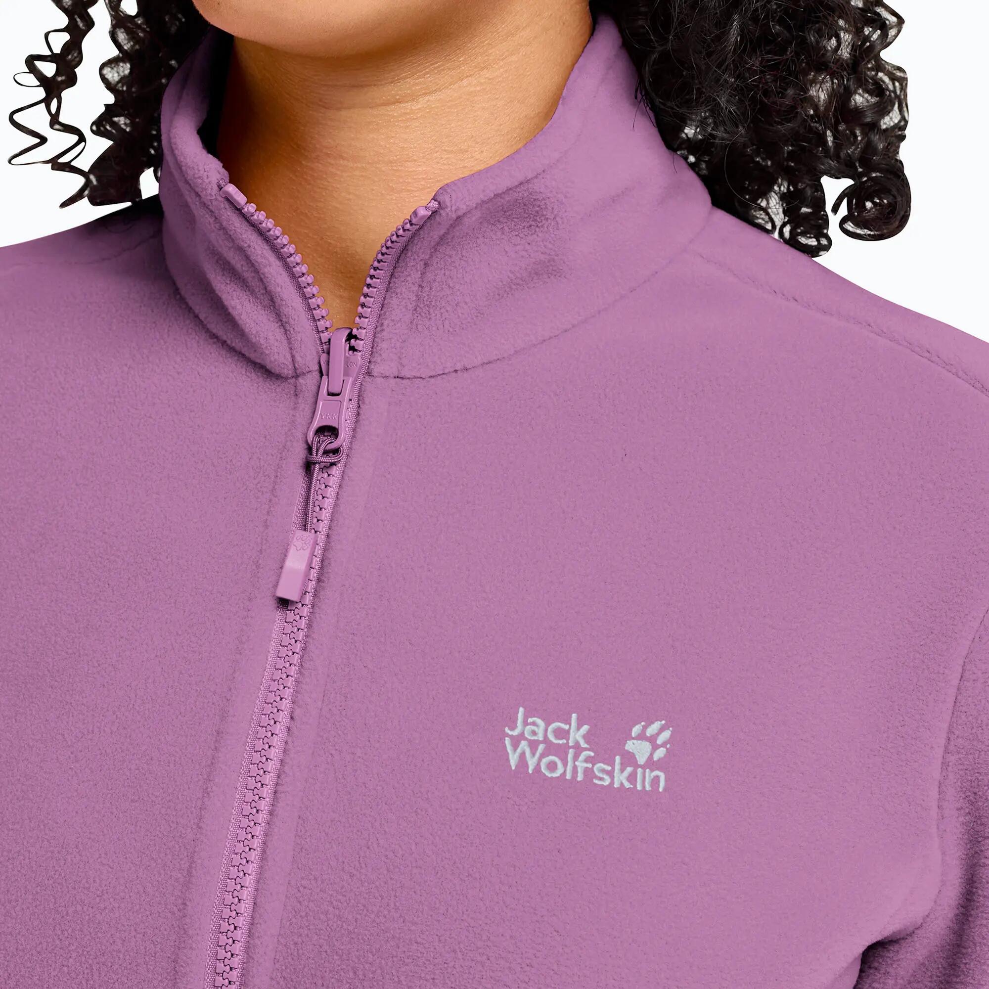 Bluza polarowa damska Jack Wolfskin Taunus 100 Full Zip 4/7