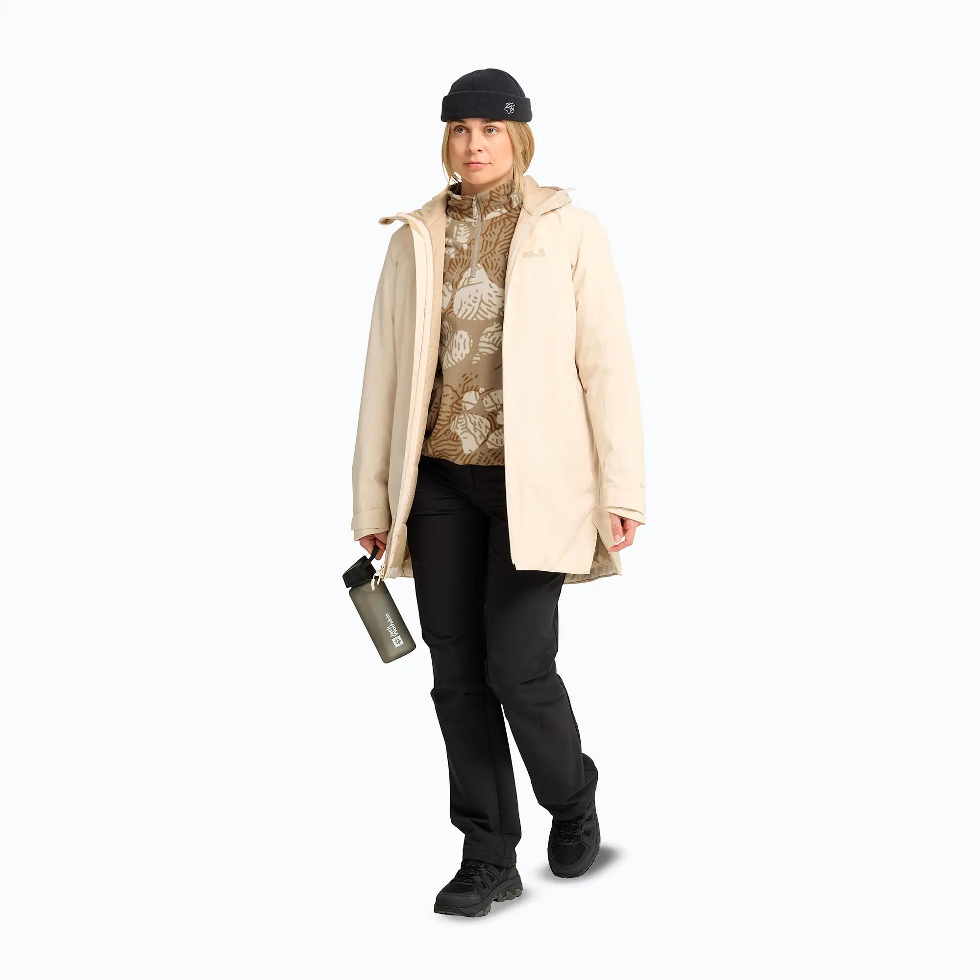 Dames fleecevest Jack Wolfskin Paw Era 100 Orint Half Zip 2/7