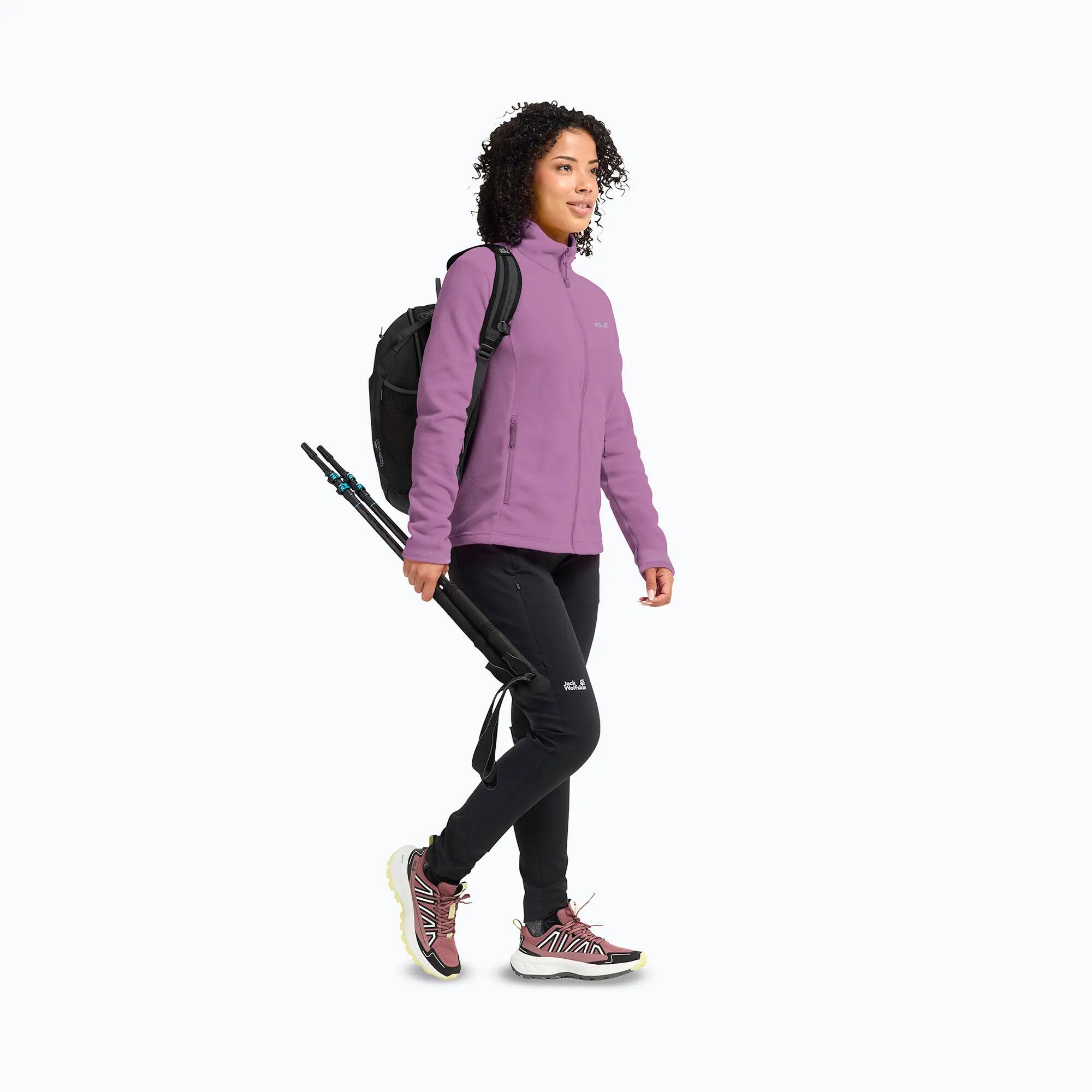 Bluza polarowa damska Jack Wolfskin Taunus 100 Full Zip 2/7