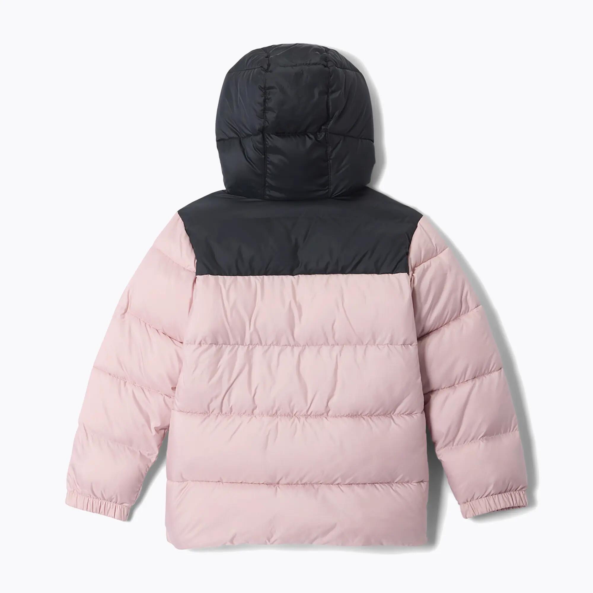 Kurtka ocieplana dziecięca Columbia Puffect Hooded Mineral Pink/Black 2/4