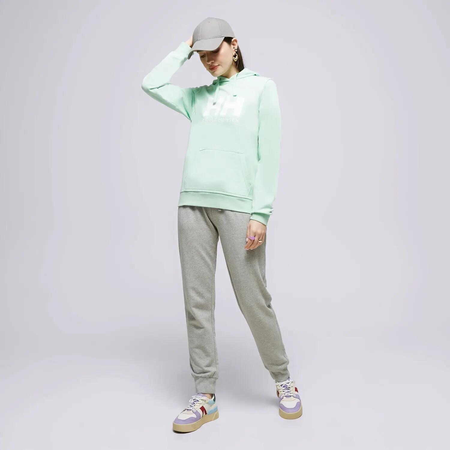 SPODNIE DRESOWE DAMSKIE CHAMPION-SPODNIE RIB CUFF PANTS   SZARE 3/6